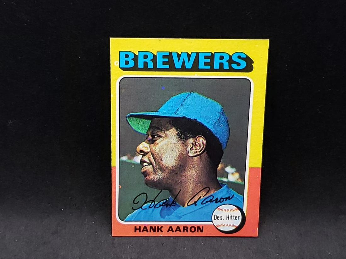 1975 Topps Hank Aaron #660 HOF (1 of 2)