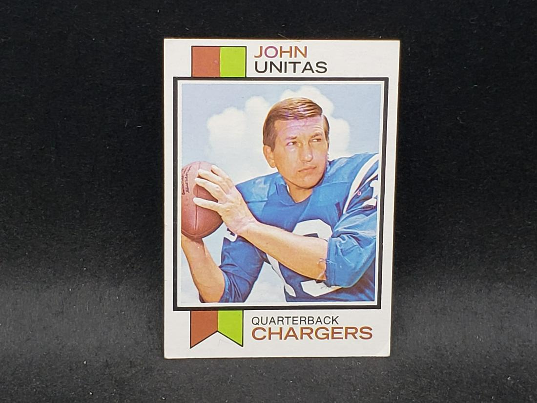 1973 Topps John Unitas #455 HOF (1 of 2)