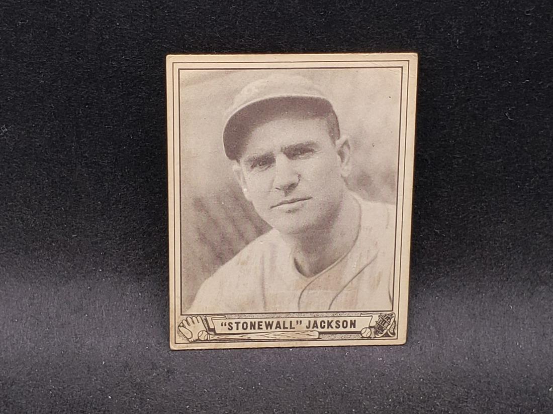 1940 Play Ball Stonewall Jackson #158 HOF (1 of 2)
