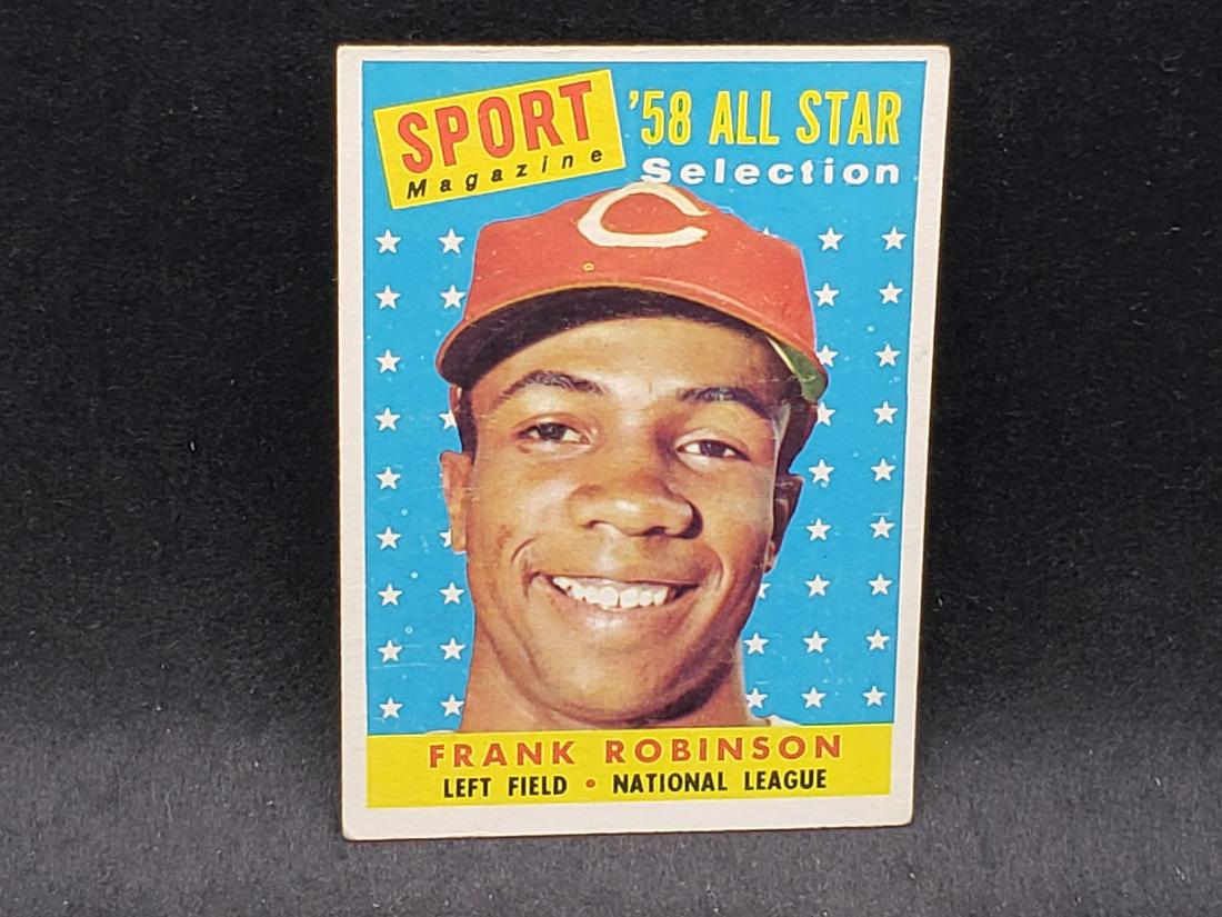 1958 Topps Frank Robinson #484 HOF (1 of 2)