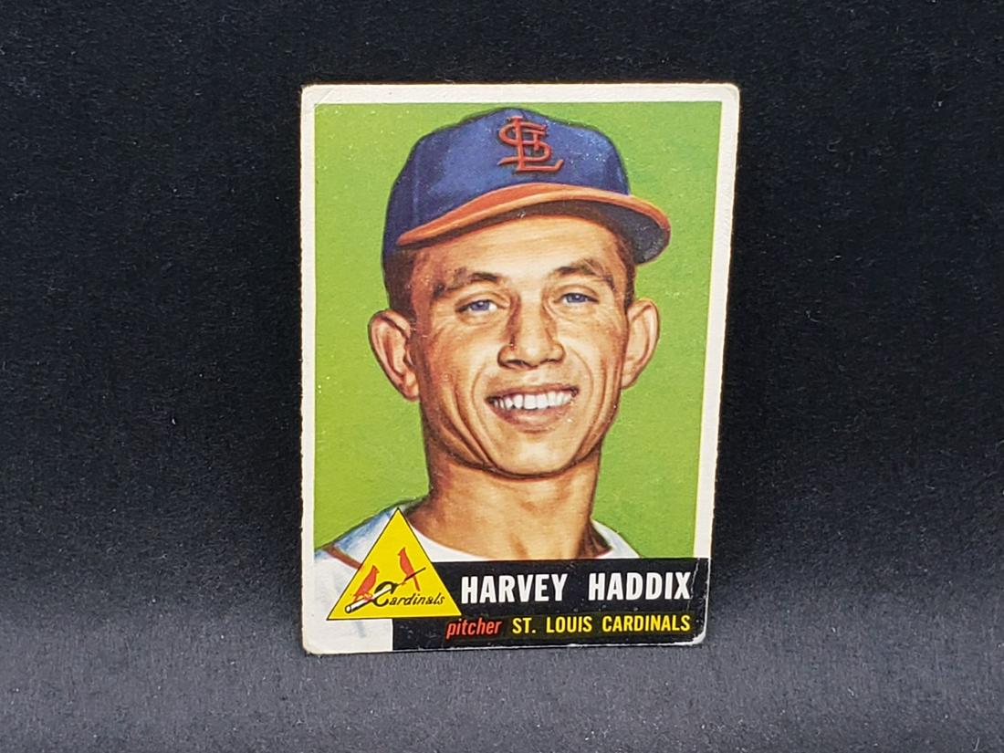 1953 Topps Harvey Haddix #273 Rookie Short Print High: 1953 Topps Harvey Haddix #273 Rookie Short Print High Number