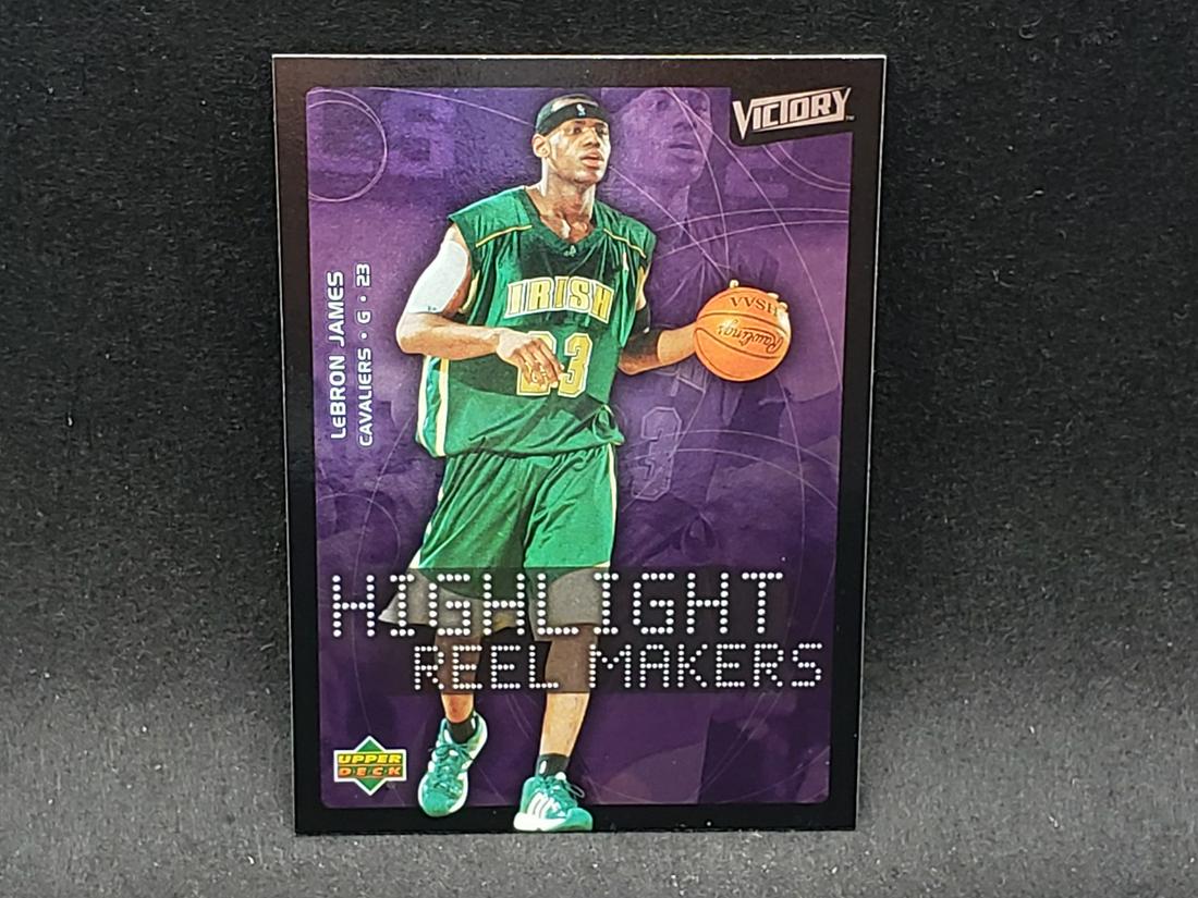 2003-04 Upper Deck Victory Lebron James #222 Rookie (1 of 2)