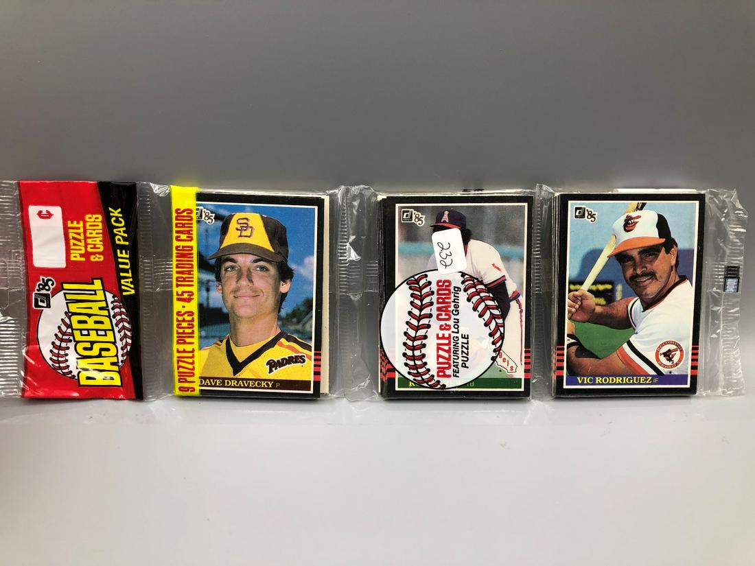 1985 Donruss Rack Pack Rod Carew on Top HOF (1 of 2)