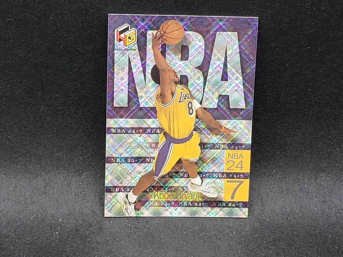 1999  Upper Deck HoloGrFx Kobe Bryant NBA 24/7 Insert (1 of 2)