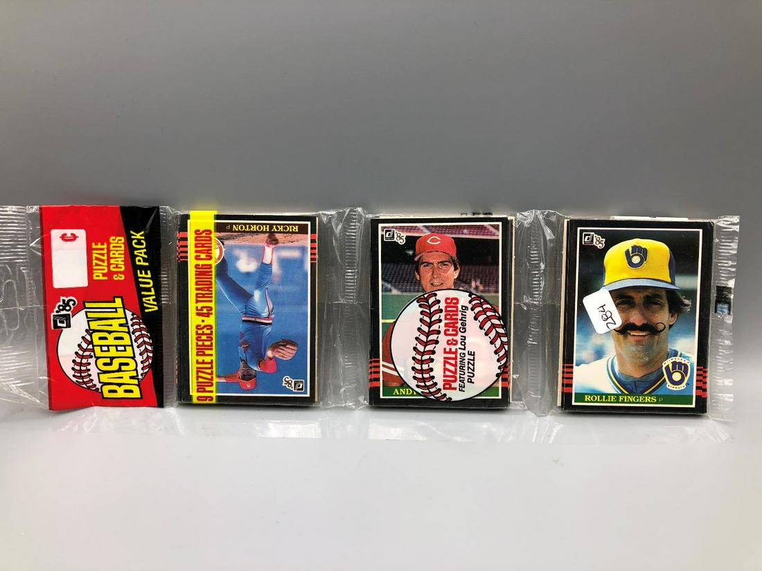 1985 Donruss Rack Pack Rollie Fingers on Top (1 of 2)