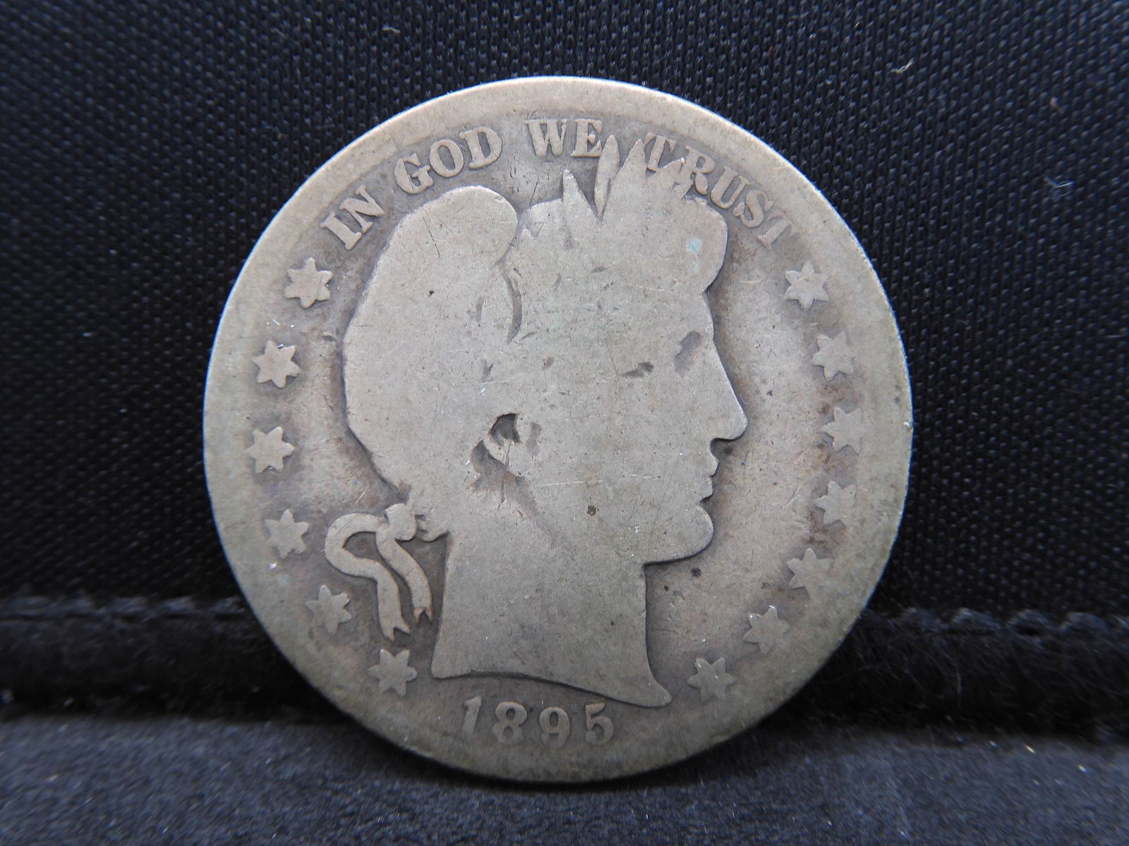 1895-S Barber Silver Half Dollar (1 of 2)