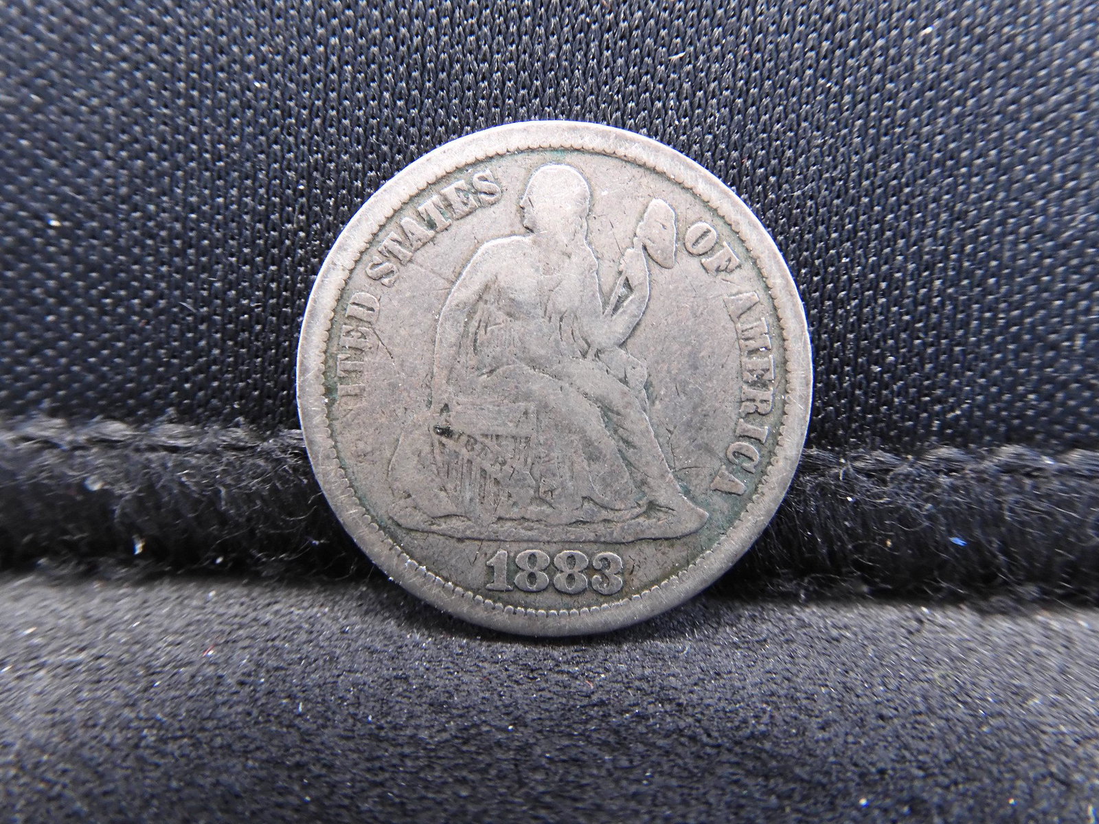 1883 Seated Liberty Silver Dime: 1883 Seated Liberty Silver Dime