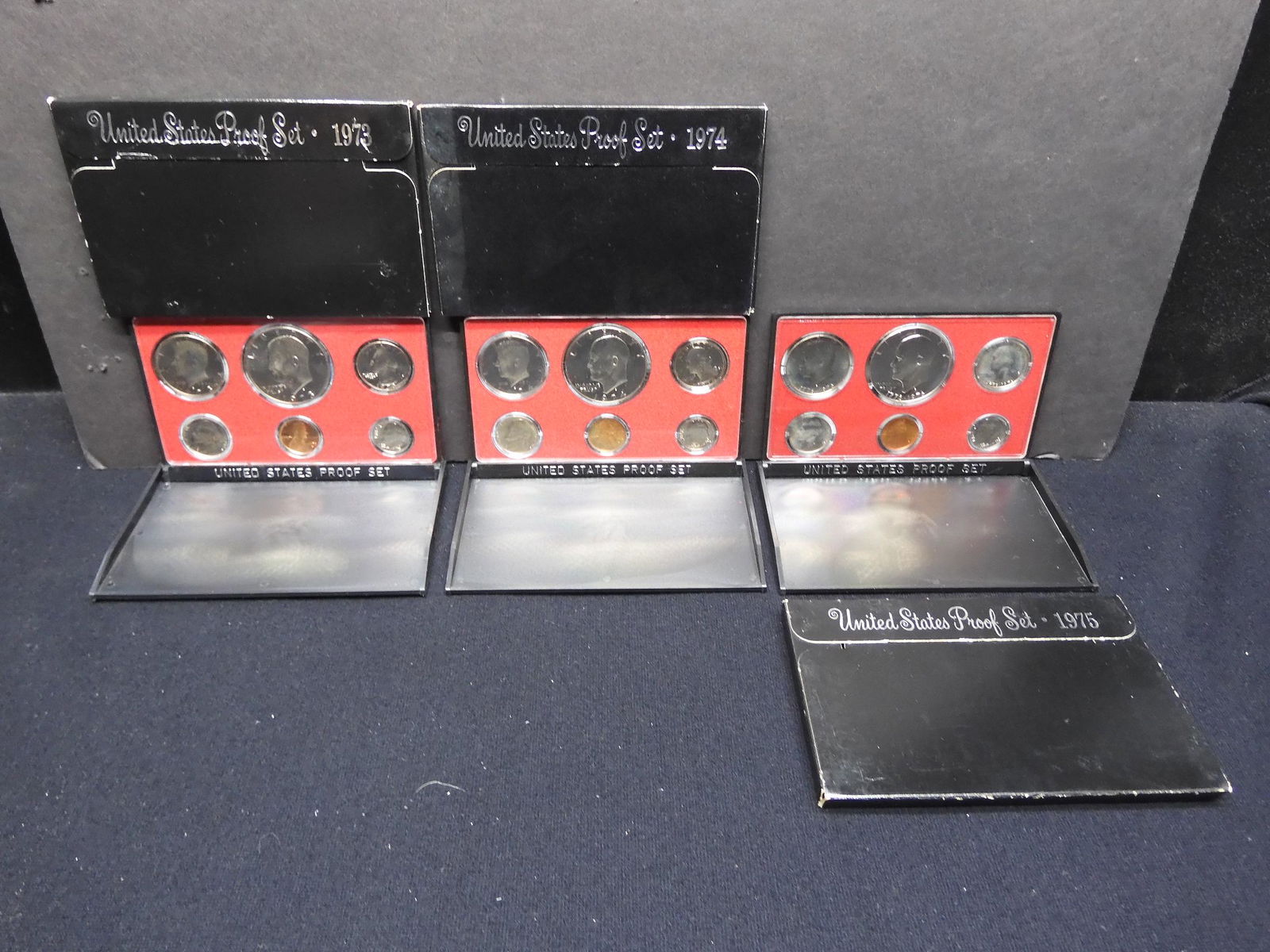 1973, 1974, 1975 U.S. Proof Sets OGP (1 of 7)