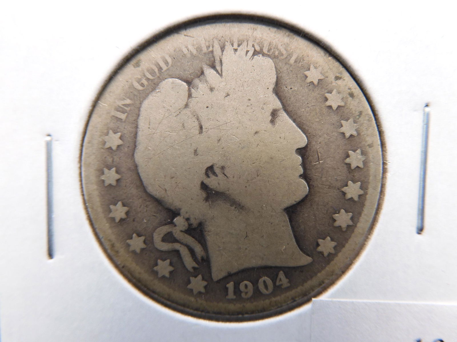 1904-O Barber Silver Half Dollar (1 of 2)