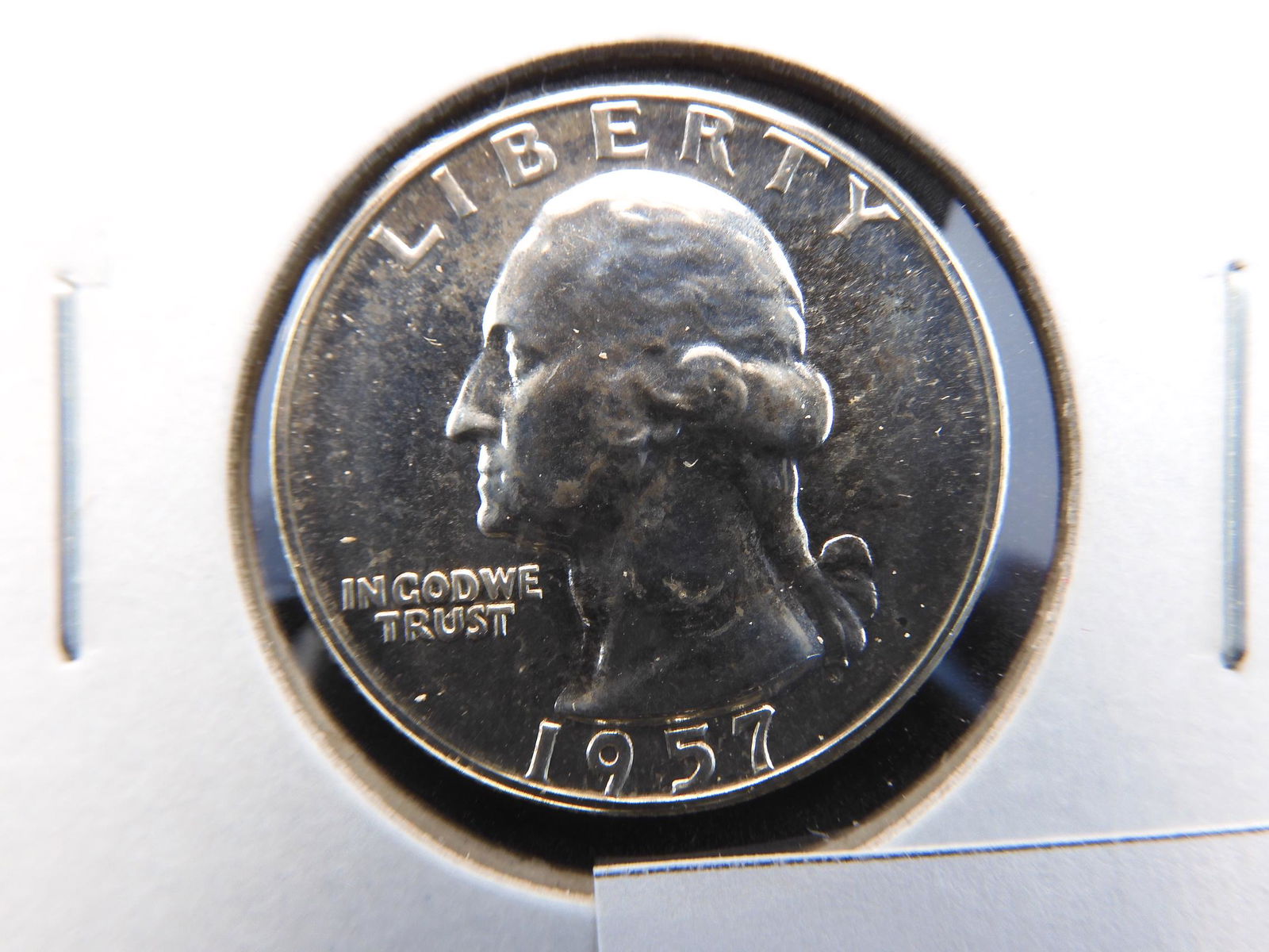 1957 Proof Washington Silver Quarter (1 of 3)