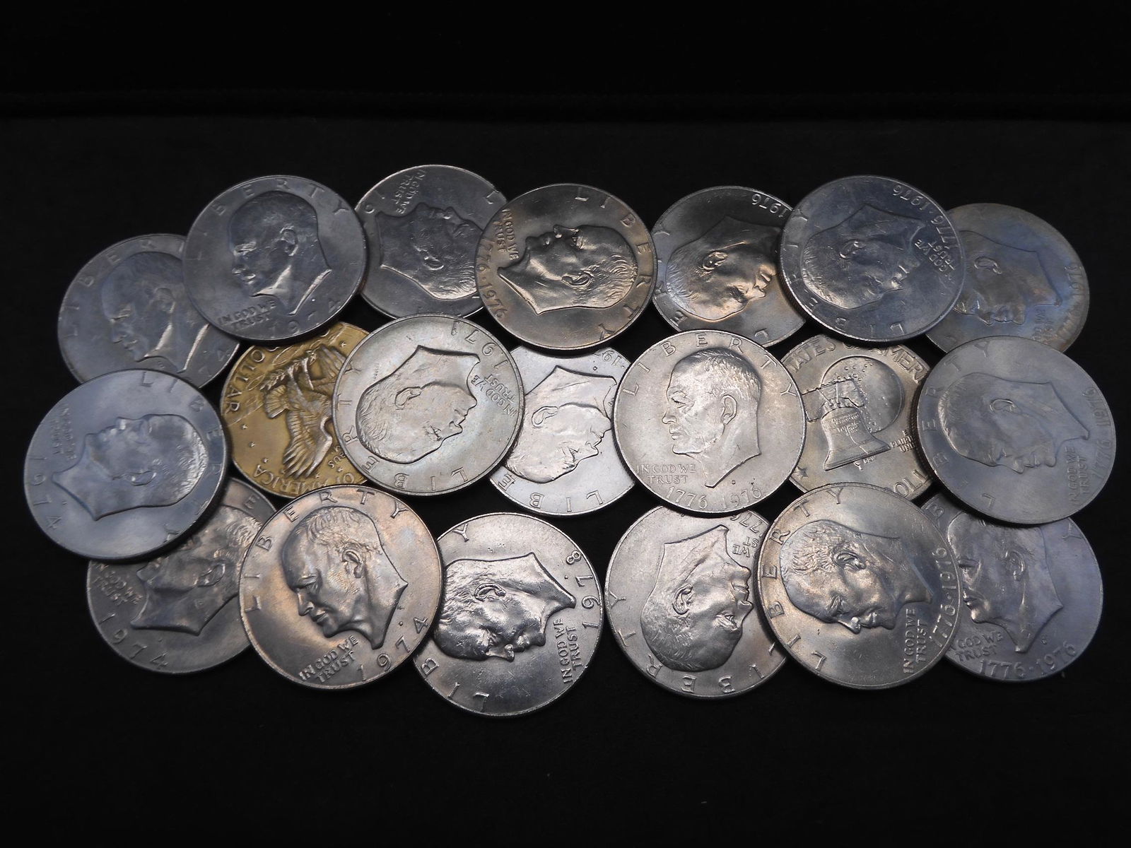20 Eisenhower Clad Dollars (1 of 3)