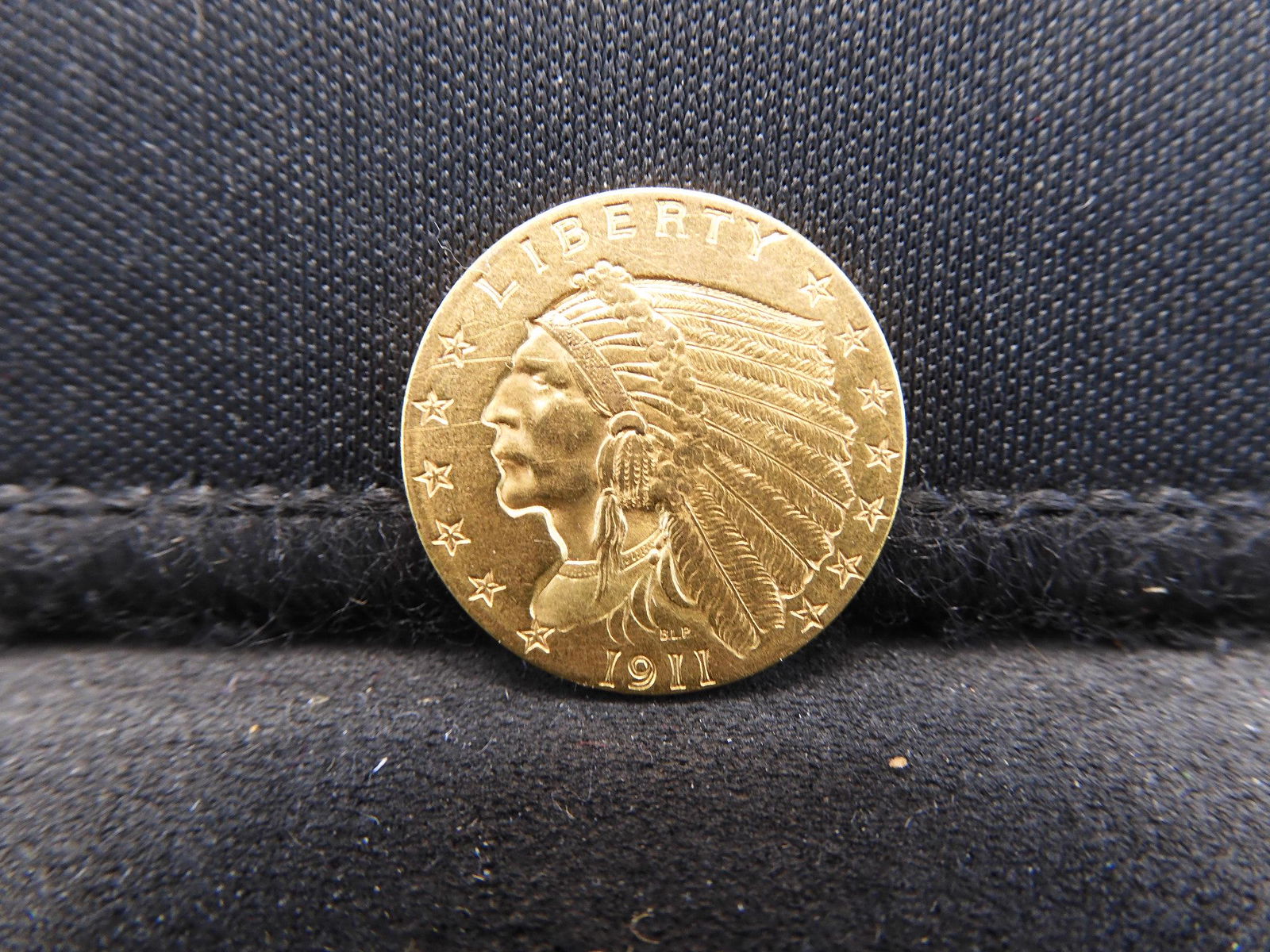 1911 Indian Head $2.50 Gold Quarter Eagle - High Grade (1 of 1)