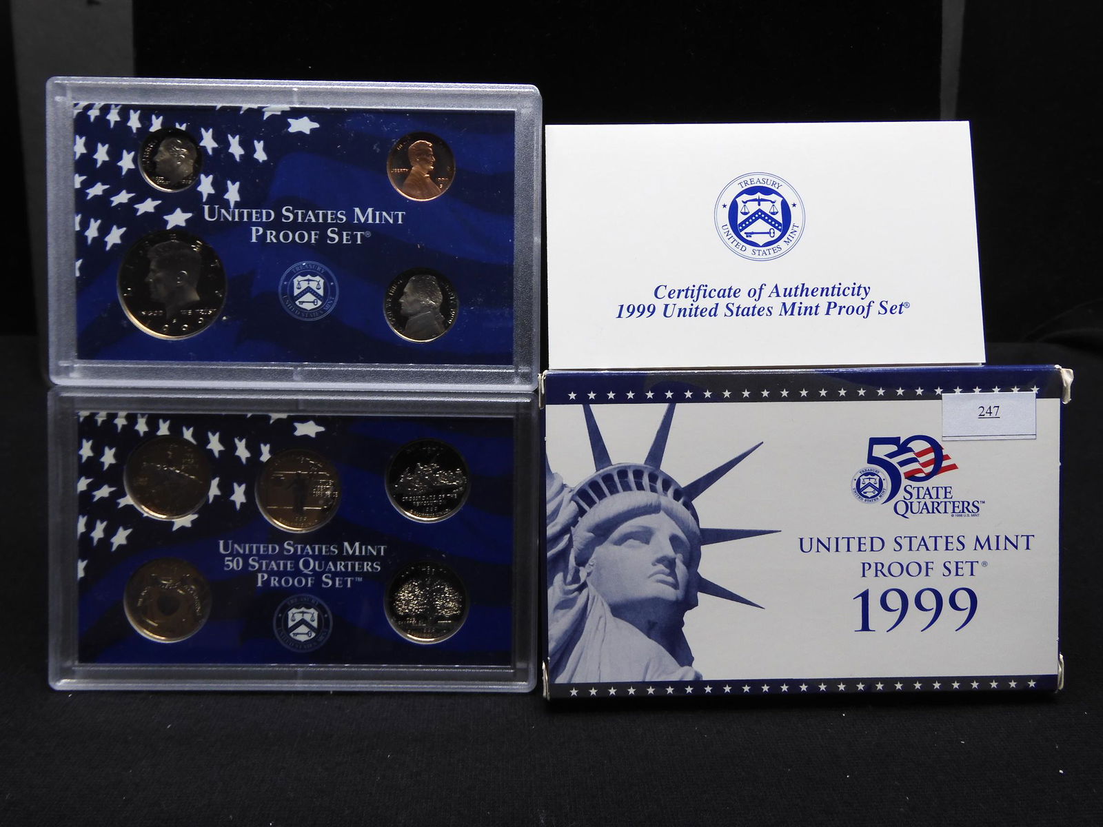 1999 U.S. Proof Set OGP - 1st Year of Statehood (1 of 7)