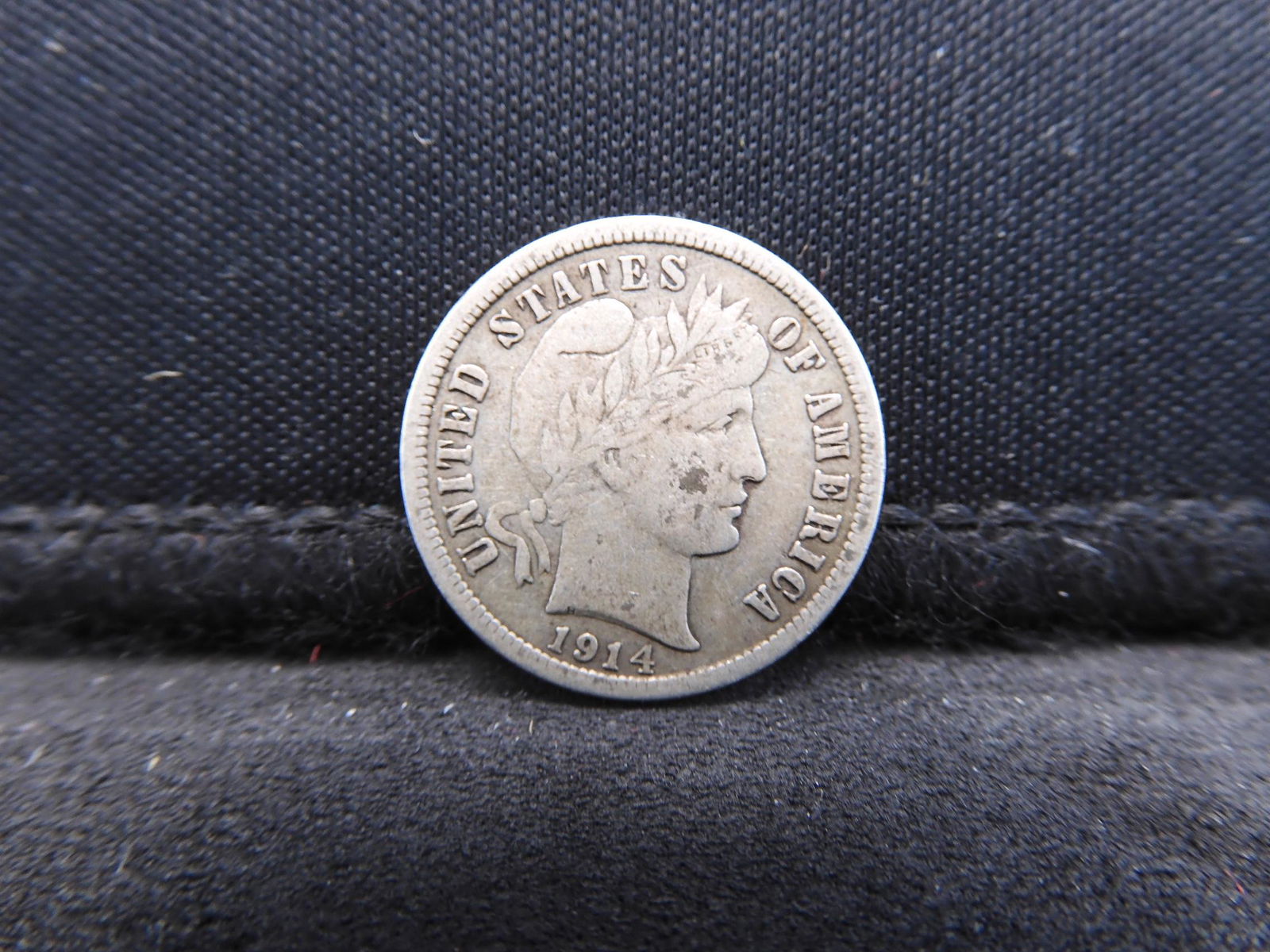 1914 Barber Silver Dime - Nice Detail (1 of 2)