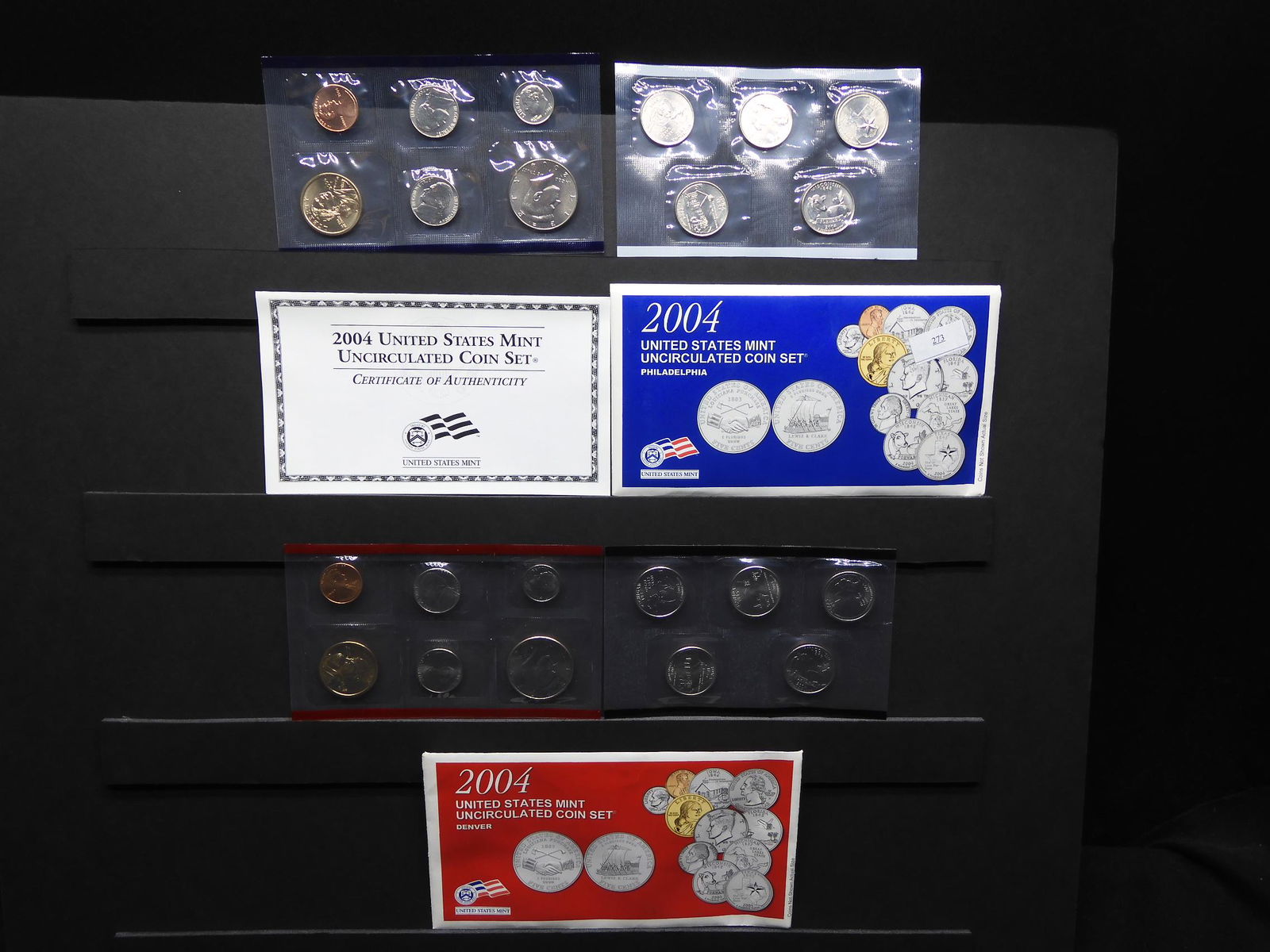 2004 U.S. P & D Uncirculated Mint Set OGP (1 of 11)