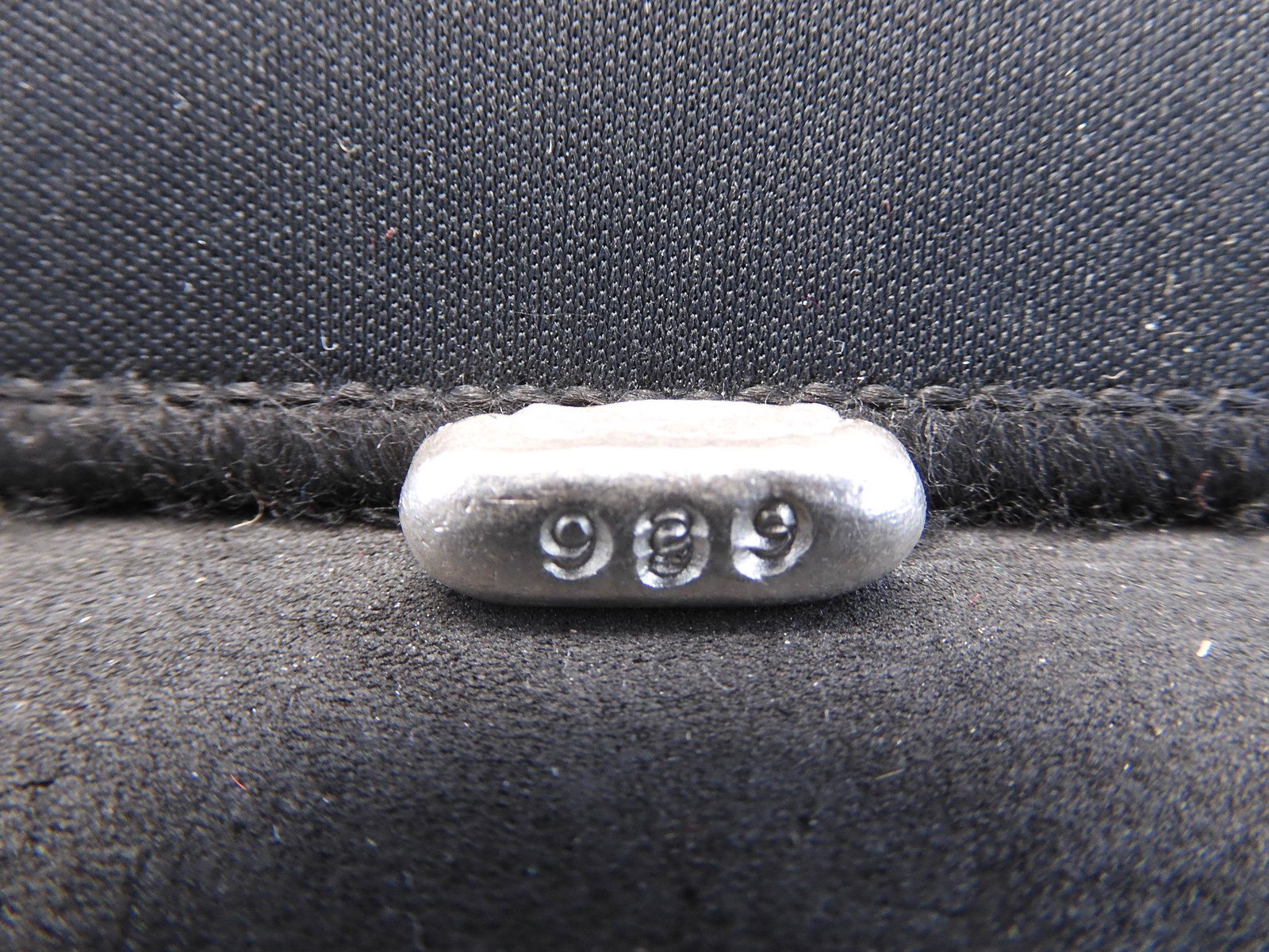 6 Grams Poured Silver Ingot: 6 Grams Poured Silver Ingot