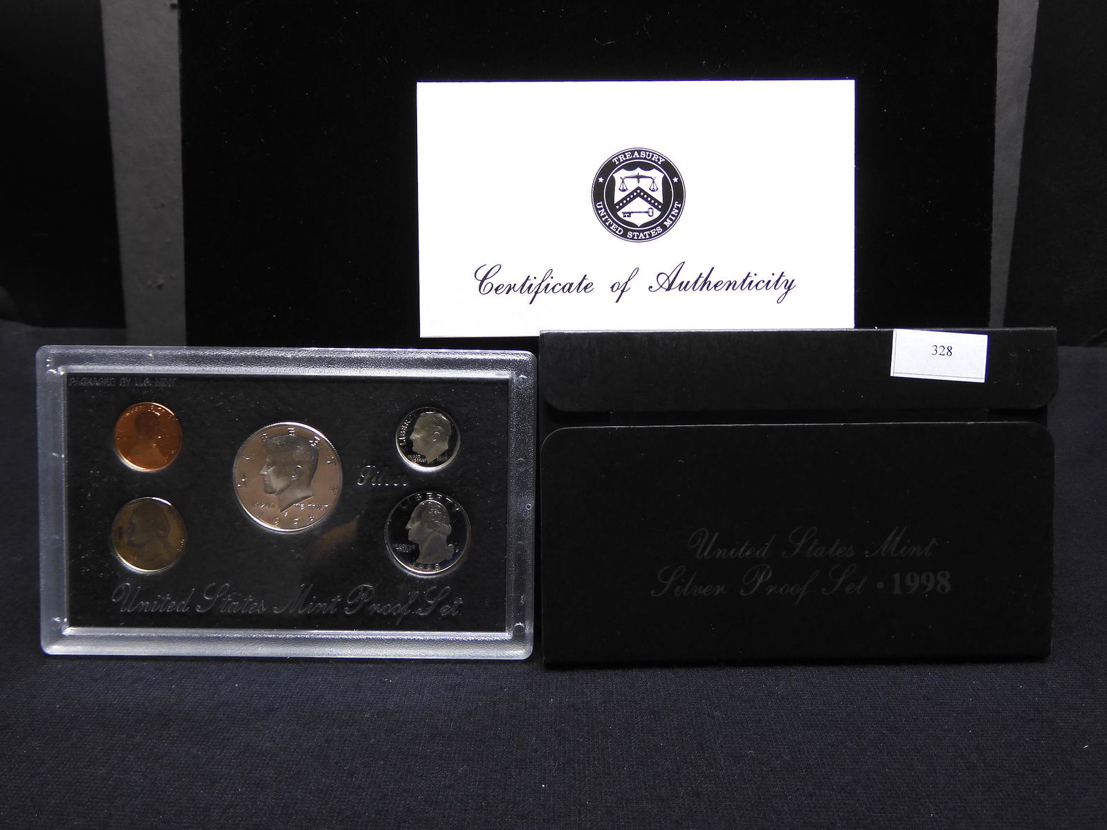 1998 U.S. Silver Proof Set OGP (1 of 4)