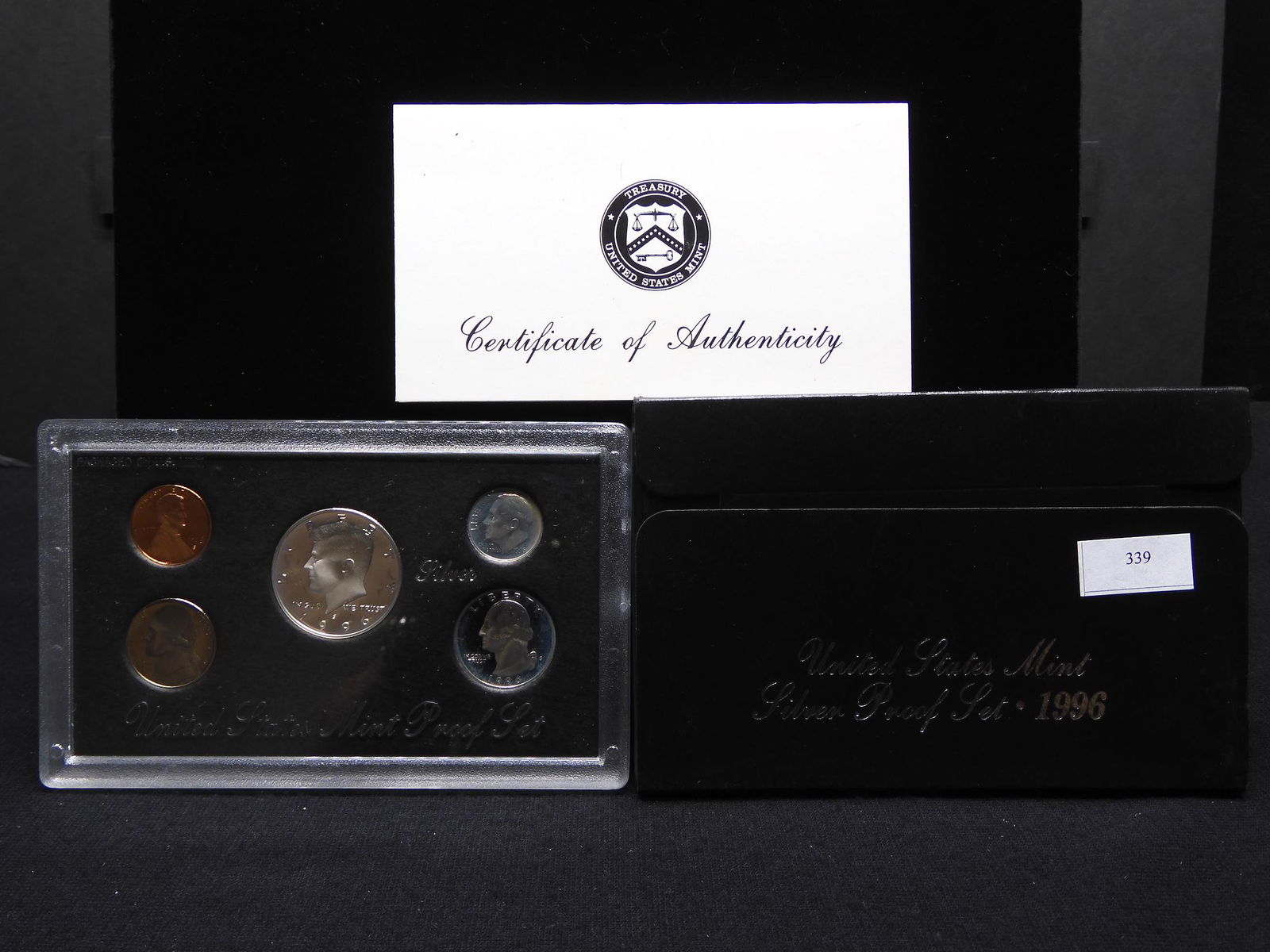 1996 U.S. Proof Silver Set OGP (1 of 4)