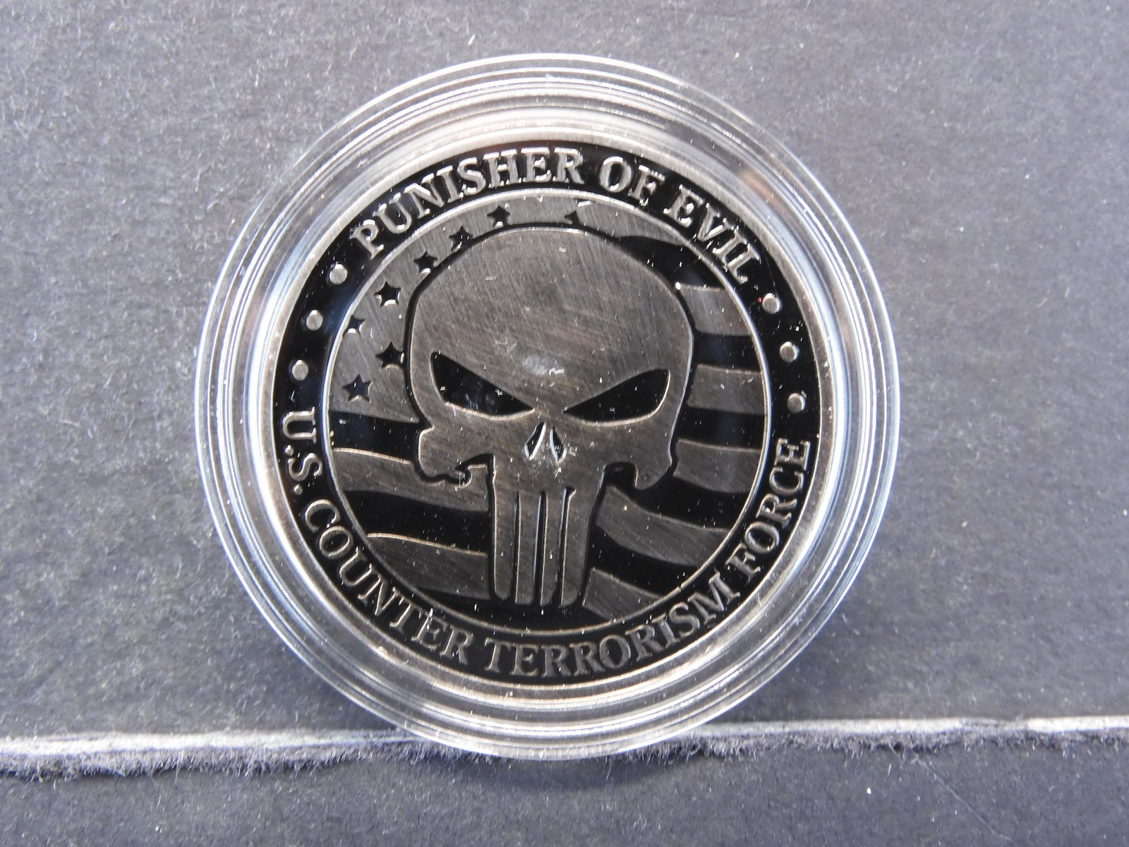 Punisher of Evil US Counterterrorism Force Medal (1 of 2)