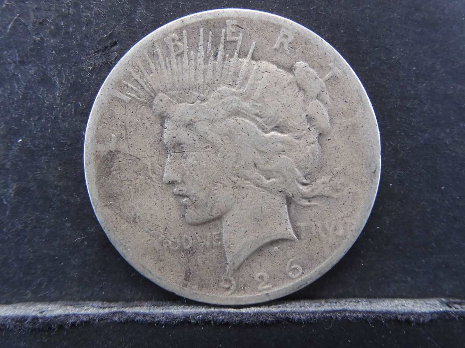 1926-S PEACE SILVER (90%) DOLLAR (1 of 2)