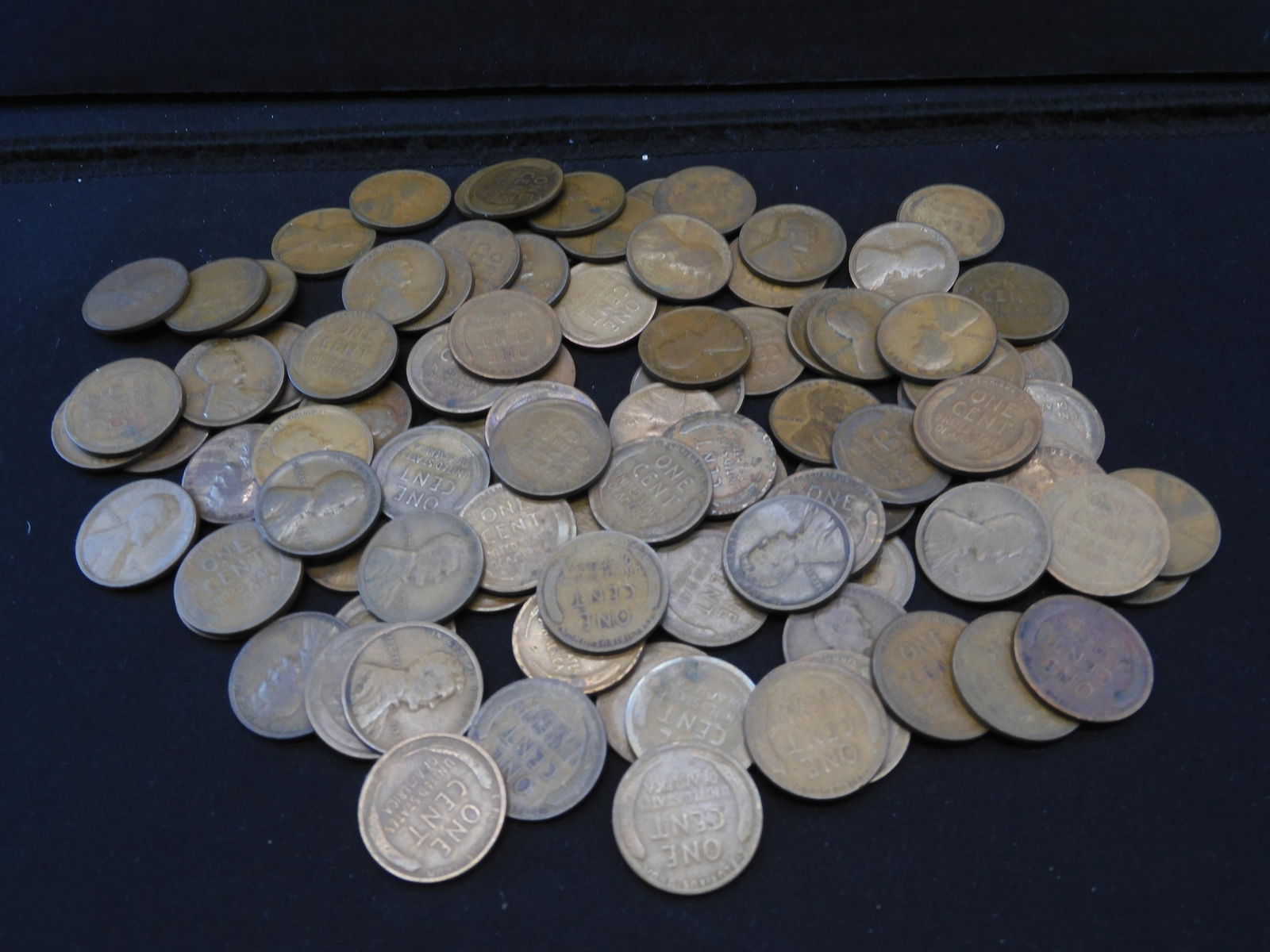 100-Lincoln Wheat Cents All Dated in the Teens (1 of 4)
