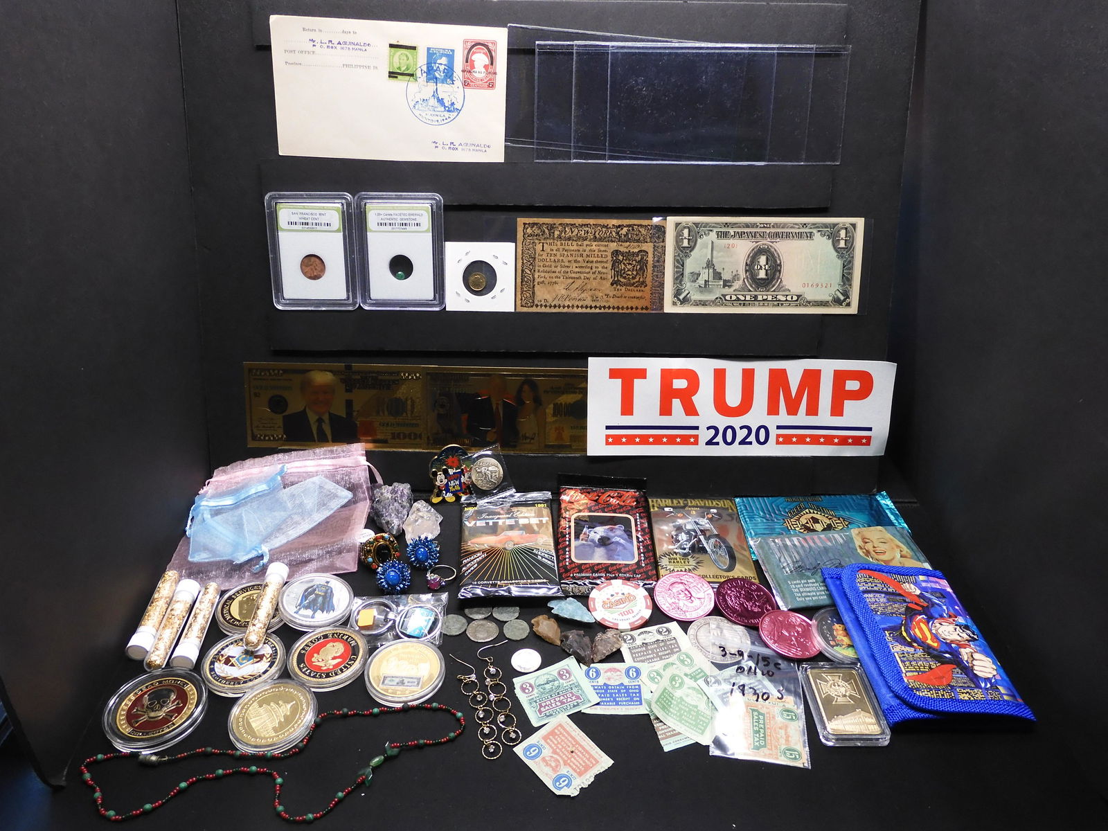 HUGE JUNK DRAWER COLLECTIBLES (SILVER/TOKENS/SLABBED (1 of 14)