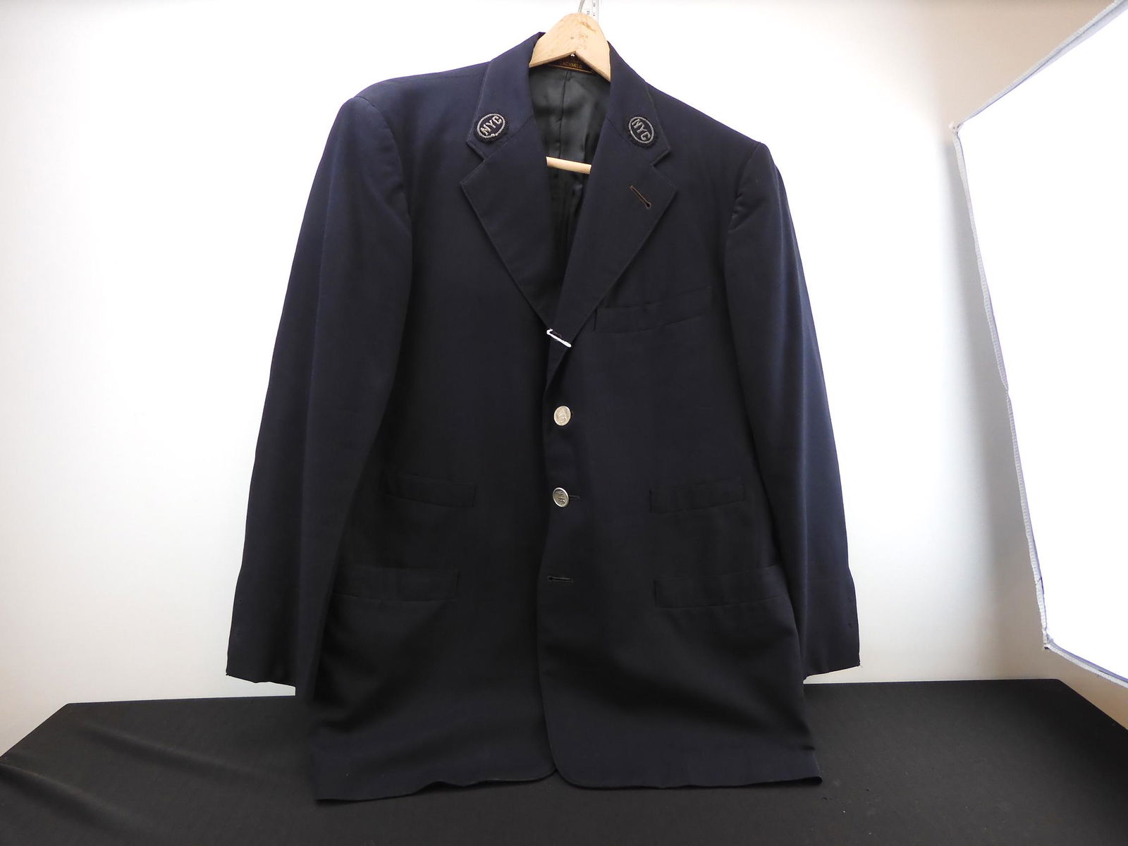 NYC conductor uniform coat only. made by Pettibone, (1 of 6)