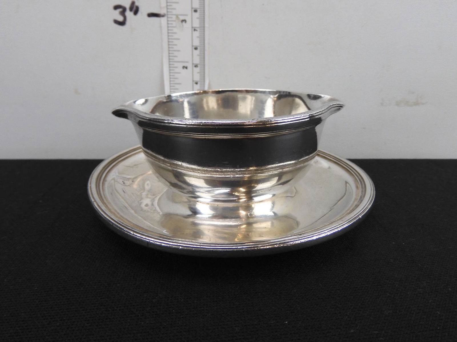 PRR egg cup (?) with side PRR keystone logo. Bottom (1 of 4)