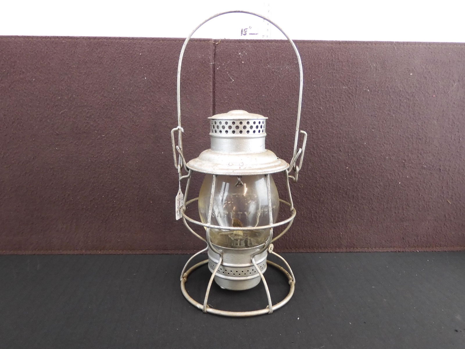 "I.C.R.R." Adlake Reliable lantern with 5-3/8" clear (1 of 6)