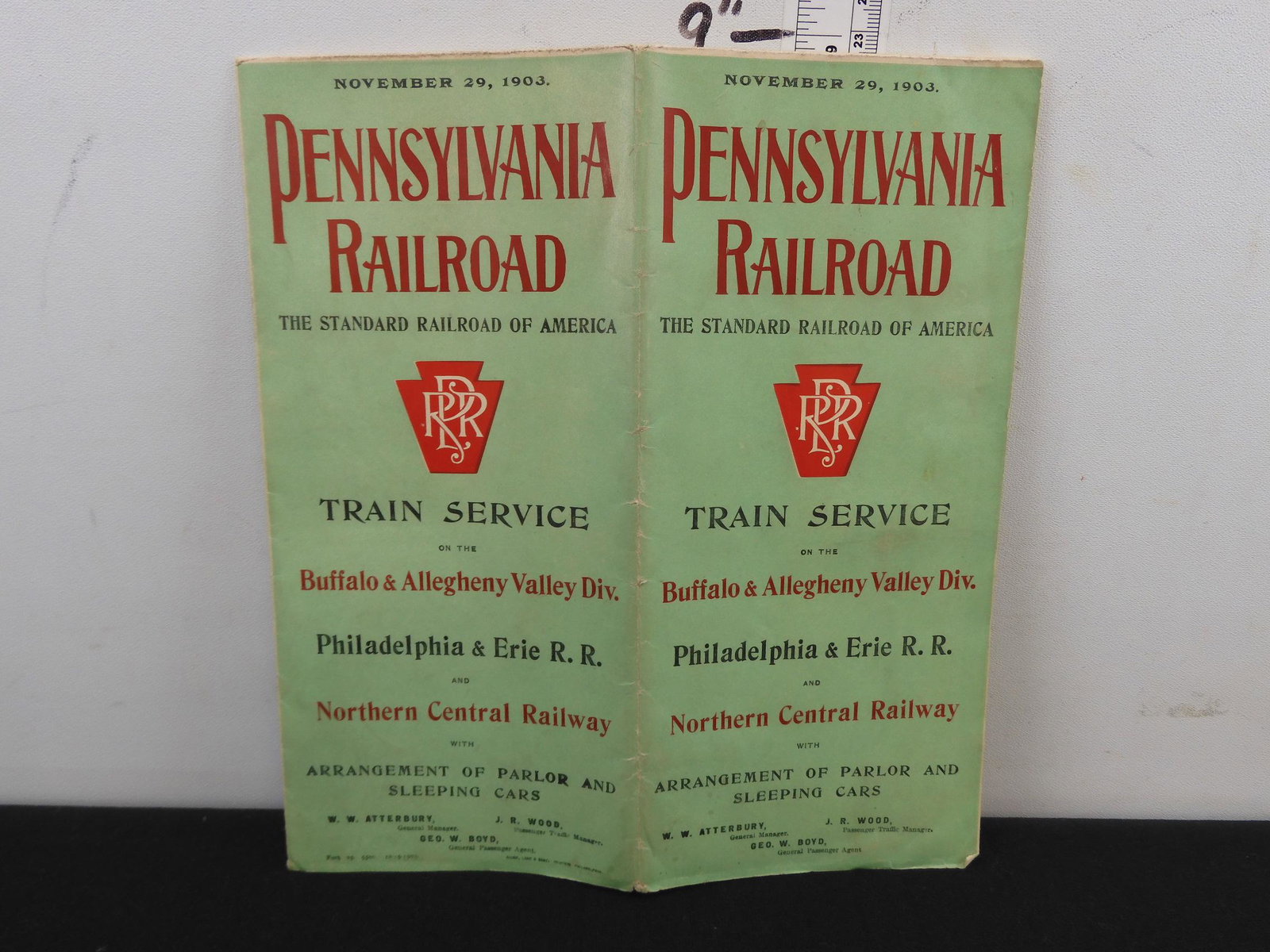 PRR public timetable, nov. 1903: PRR public timetable, nov. 1903