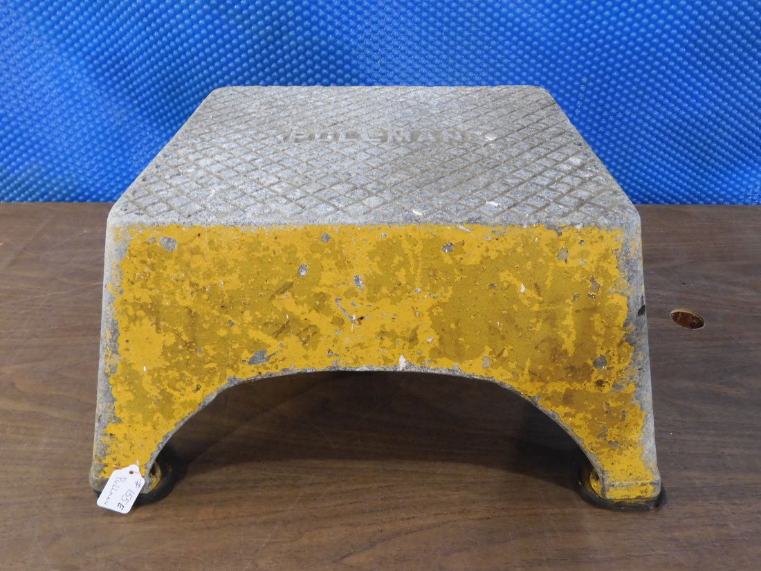 PULLMAN top cast step stool or stepbox, Utica Aluminum, (1 of 5)