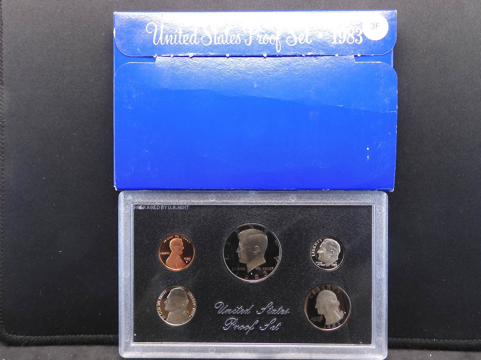 1983-S US Proof Set Five Coin Set (1 of 3)