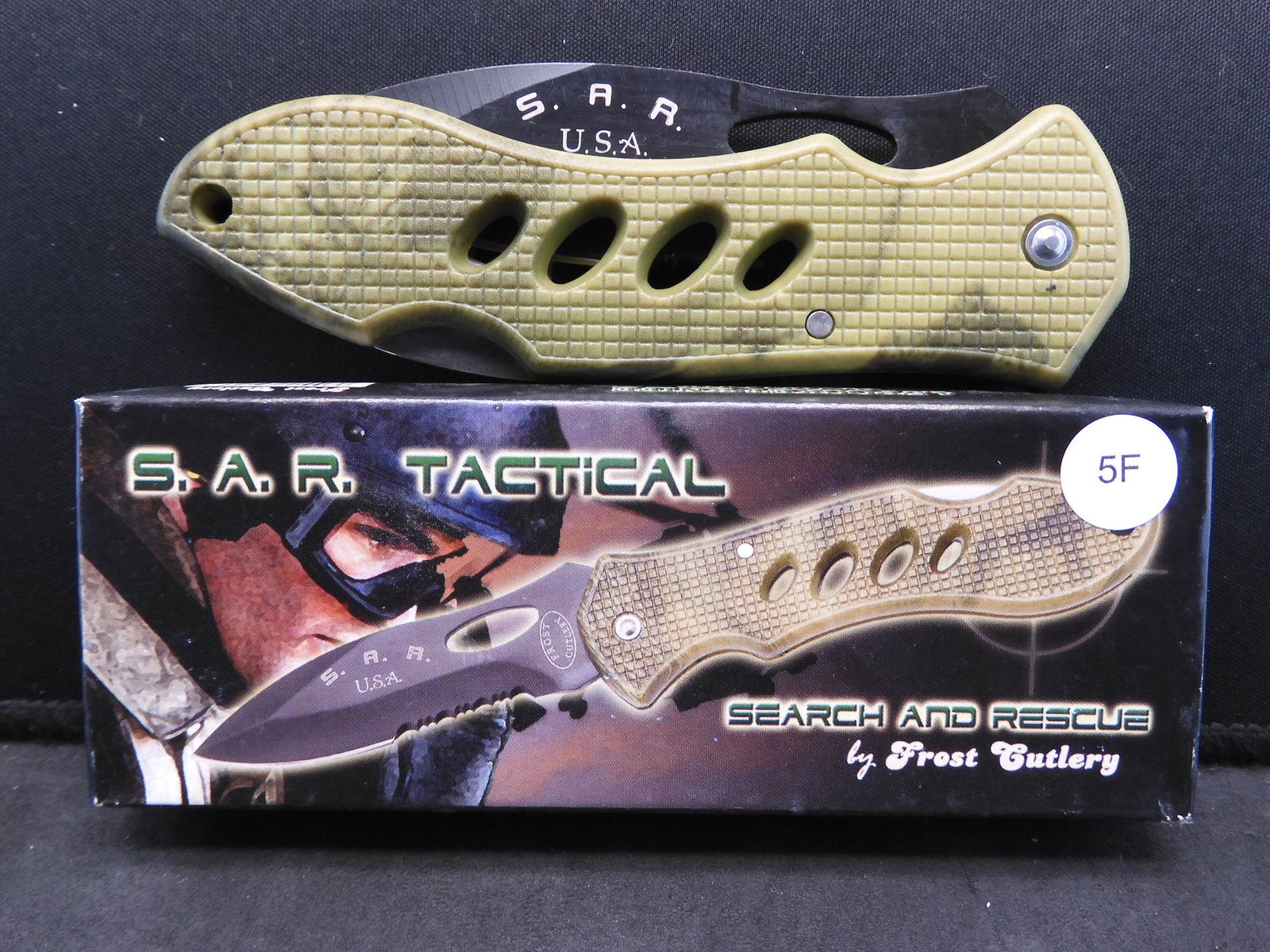 S.A.R. USA Lock back Knife by Frost Cutlery China (1 of 7)