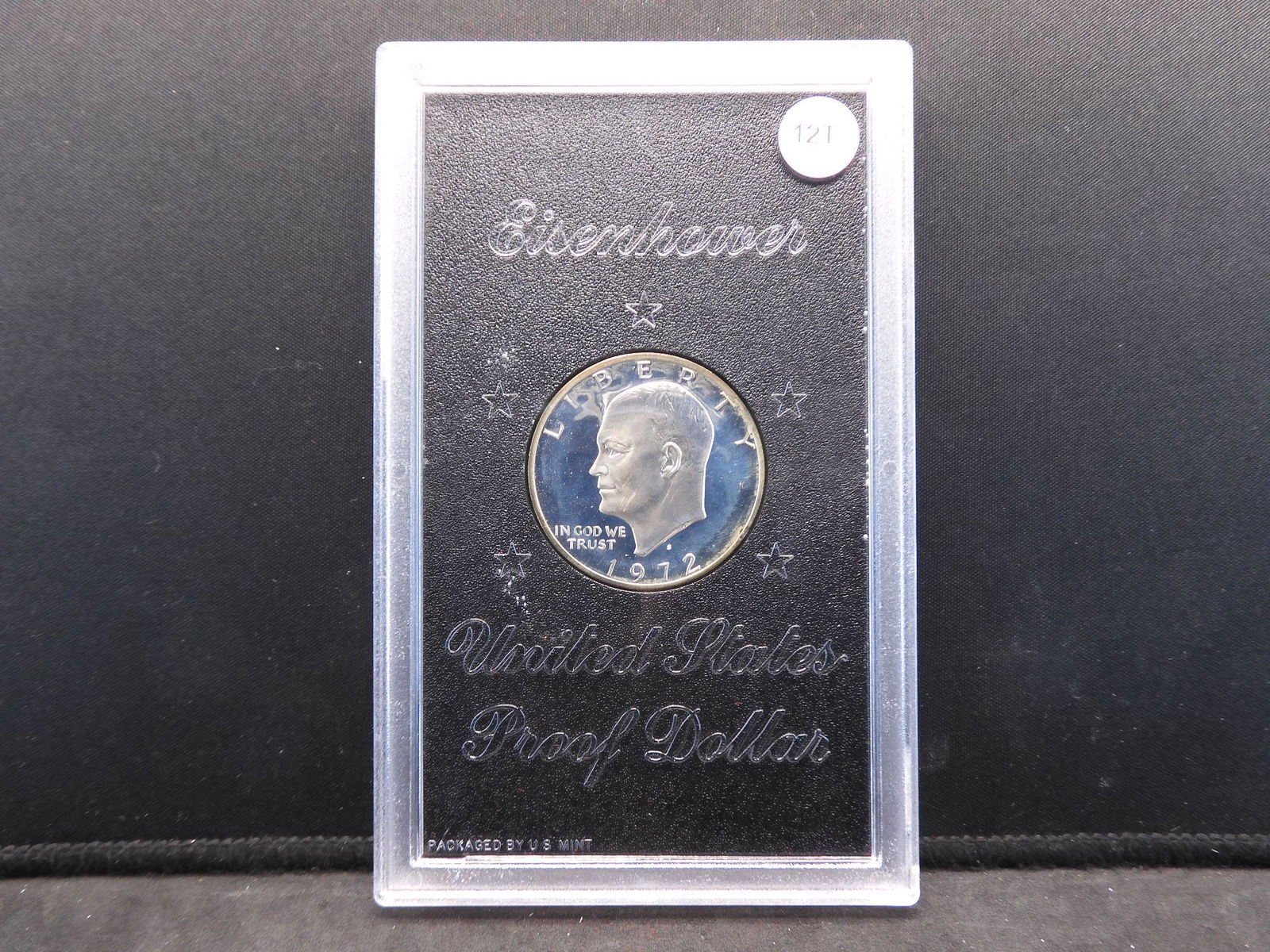 1972-S 40% Silver Proof Eisenhower Dollar in GSA type (1 of 4)