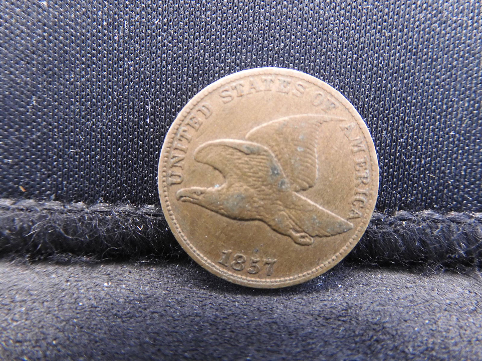 1857 Flying Eagle Cent.  Nice Original Problem Free (1 of 2)