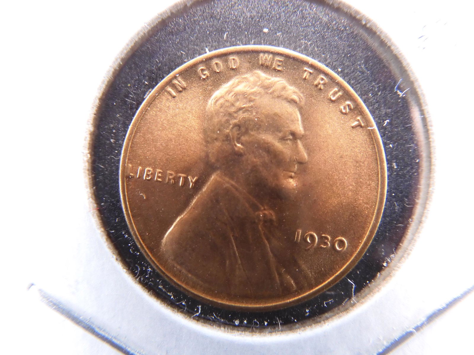 1930 Lincoln Cent GEM Red BU. (1 of 3)