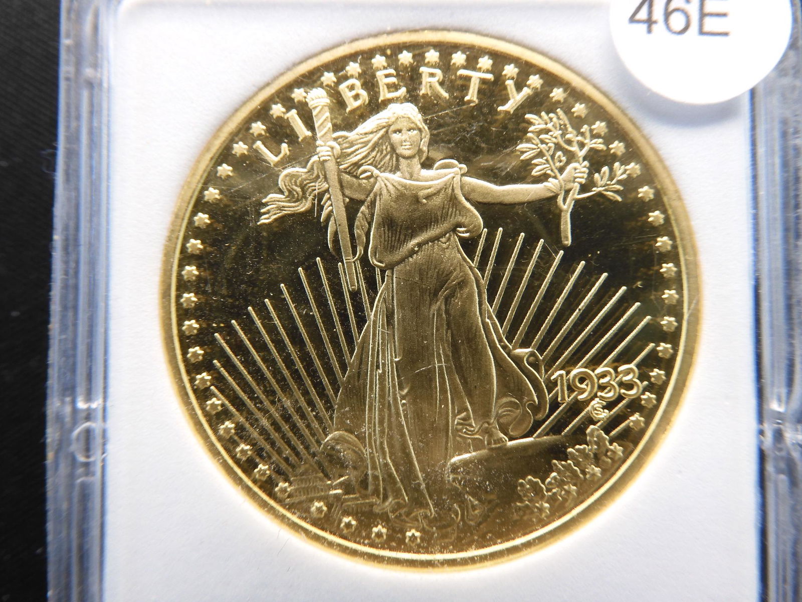 COPY of 1933 Gold Double Eagle Replica Layered in 24 kt (1 of 4)