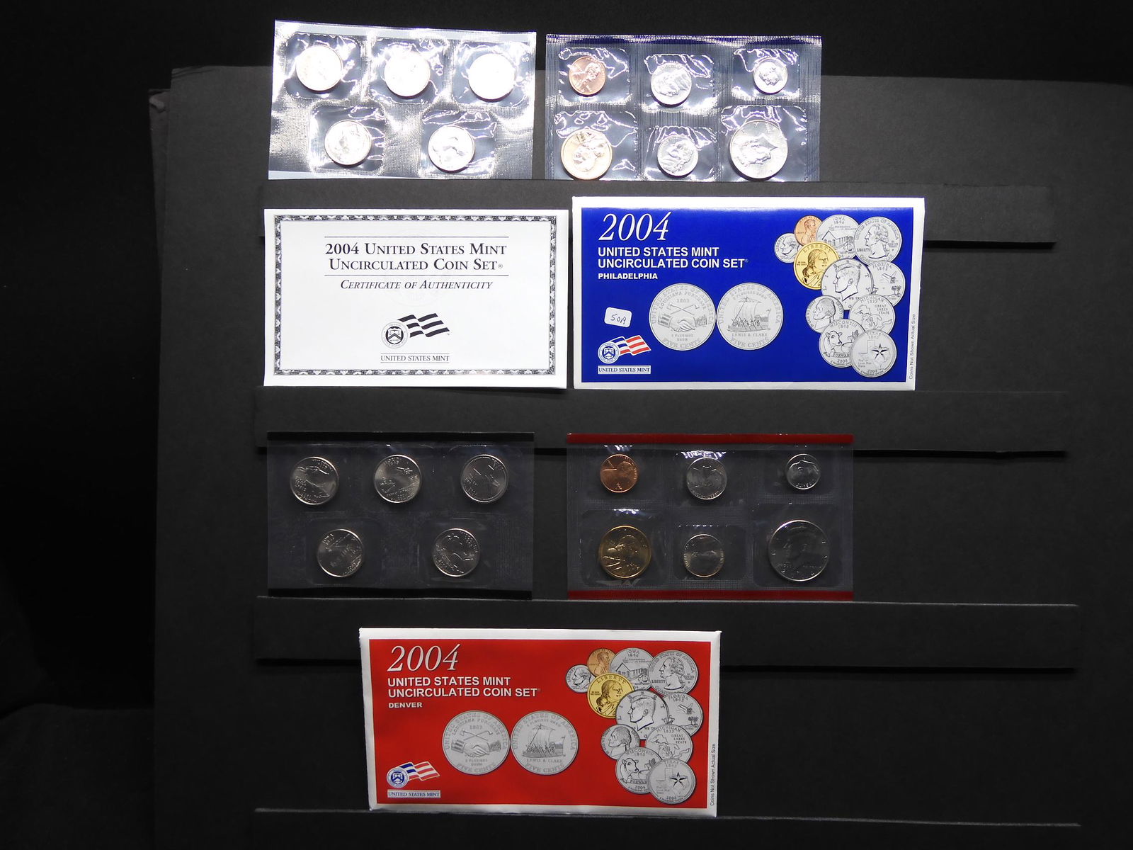 2004 P/D 20 coin US Mint Set  GEM in original holder. (1 of 11)