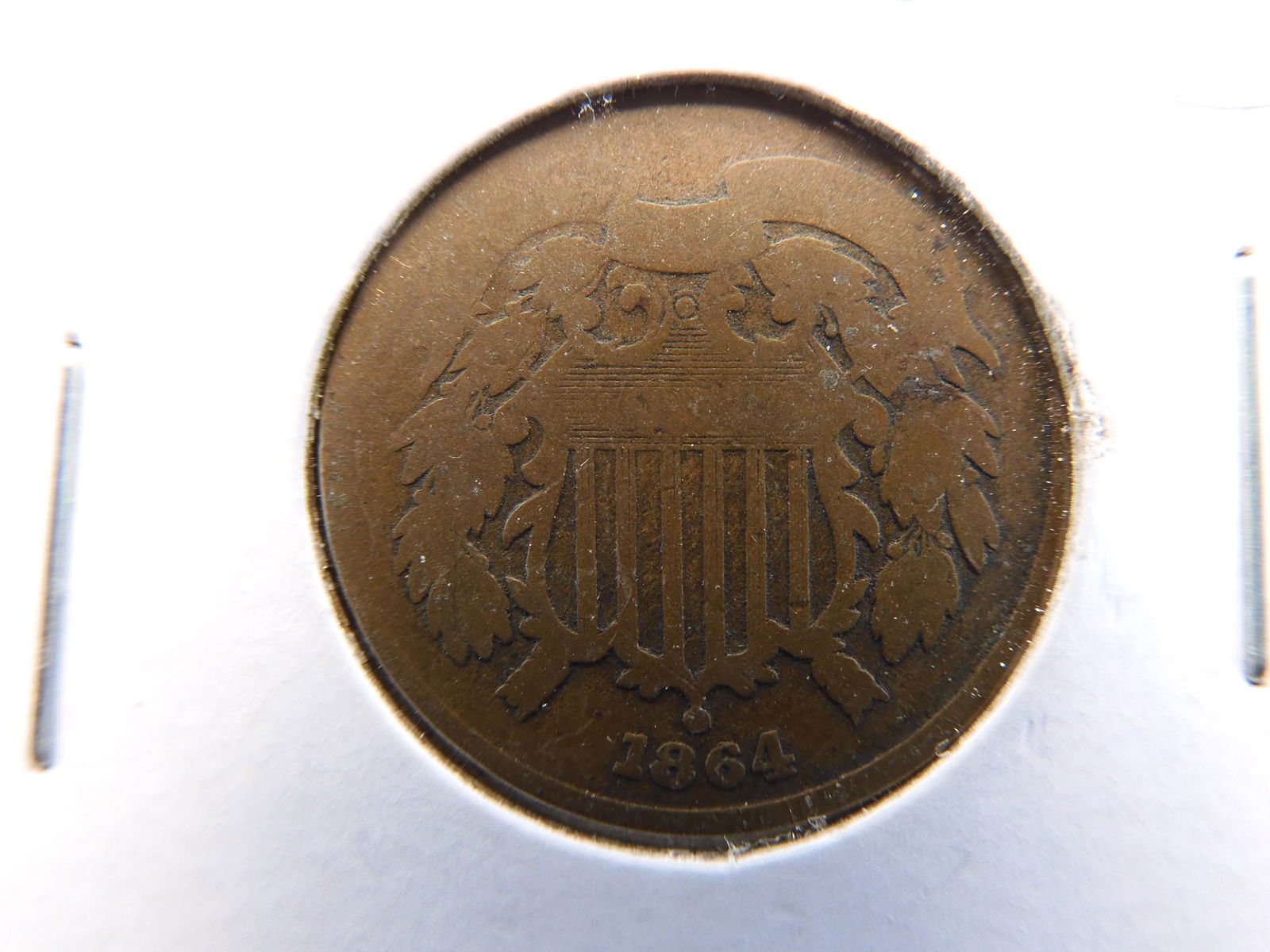 1864 US Two Cent Piece (1 of 3)