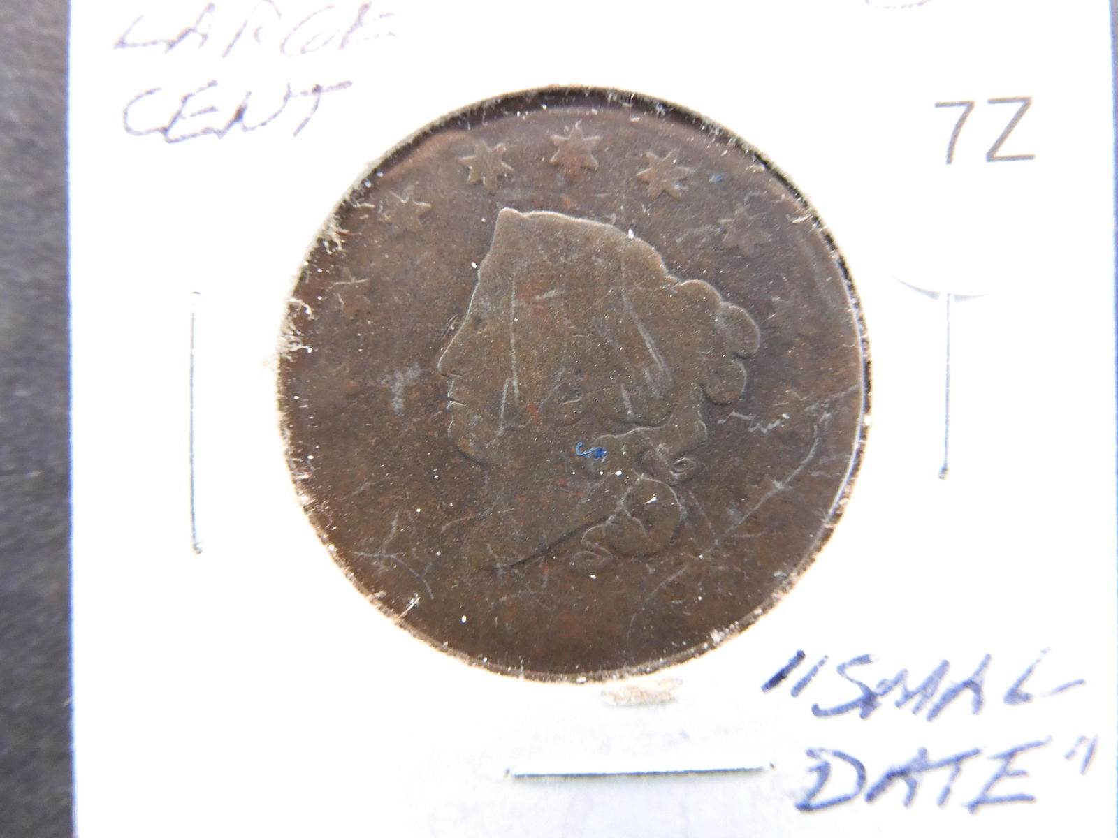 US Large Cent Small Date (1 of 2)