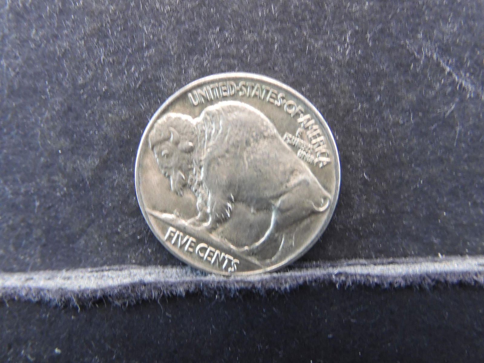 1935 Buffalo Nickel Light Tone (1 of 1)