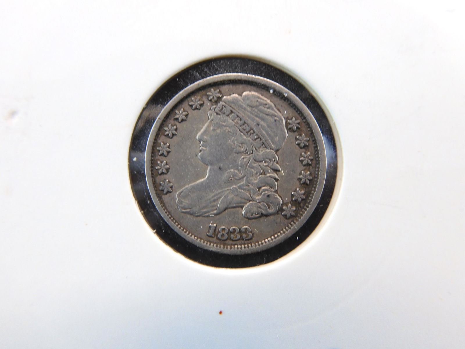 Amazing 1833 Capped Bust Dime (1 of 2)