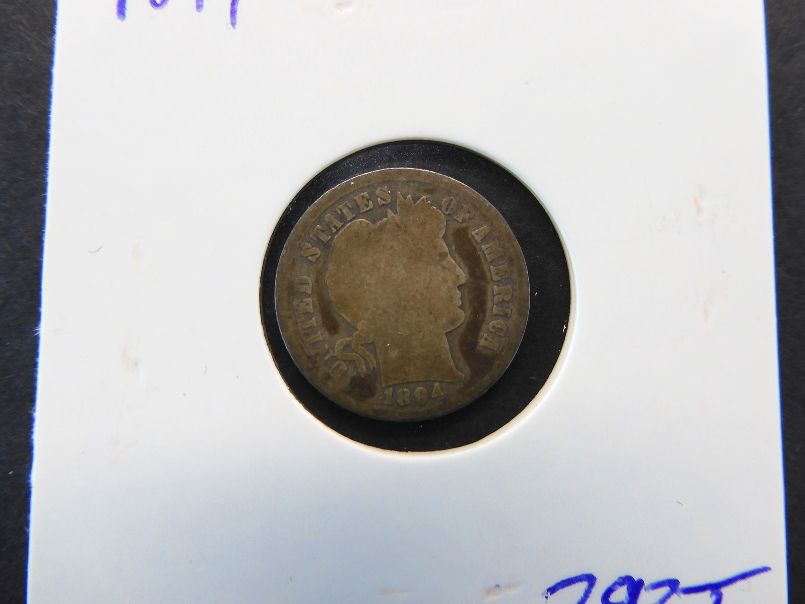 Semi-Key Date 1894 Barber Dime (1 of 3)
