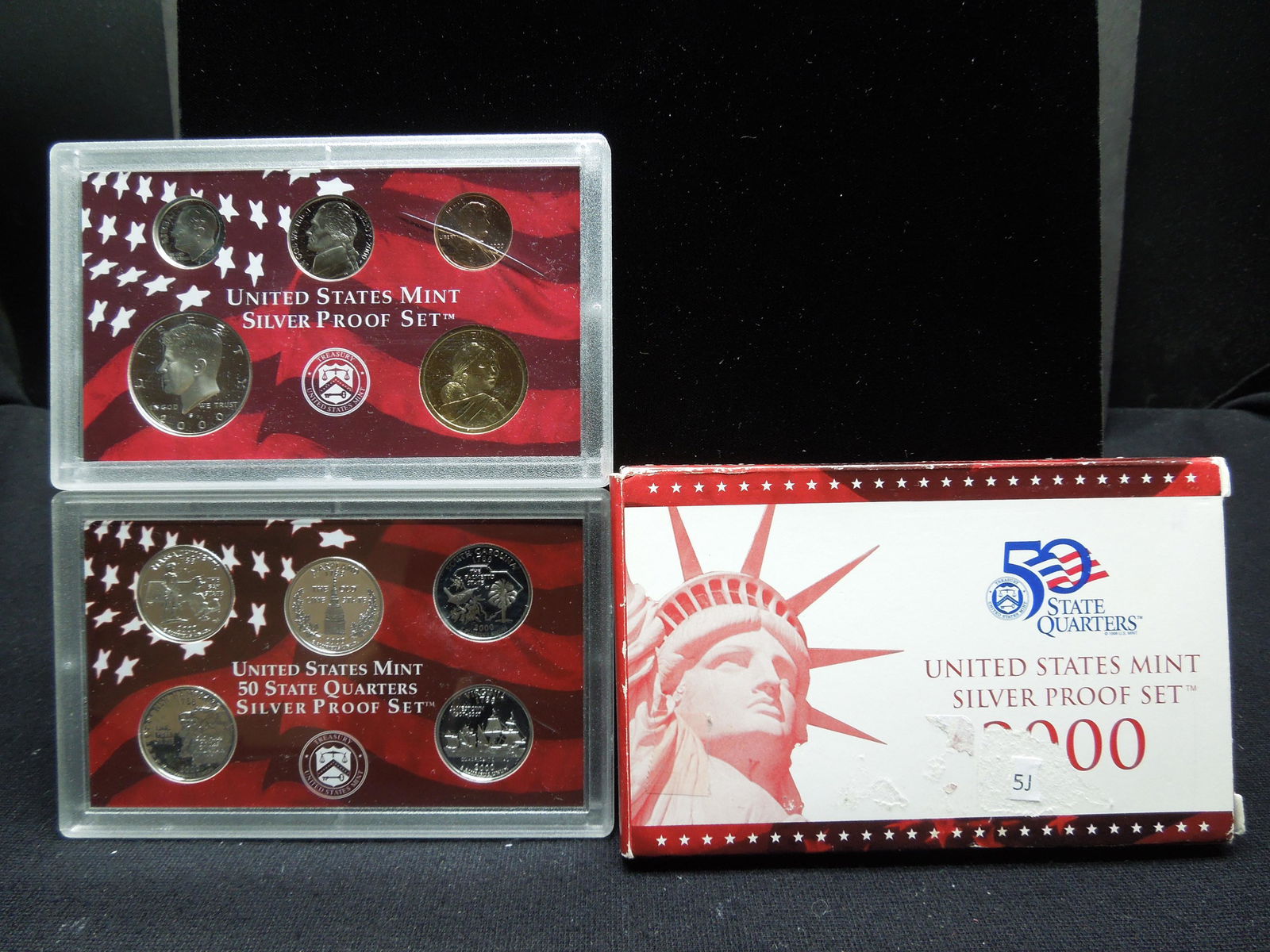 2000 Silver Proof set. High amount of Silver. (1 of 5)