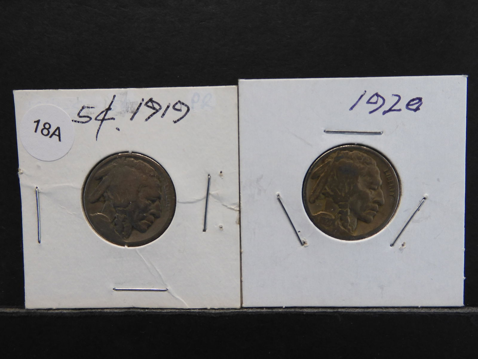 1919,1920 Buffalo Nickels (1 of 3)