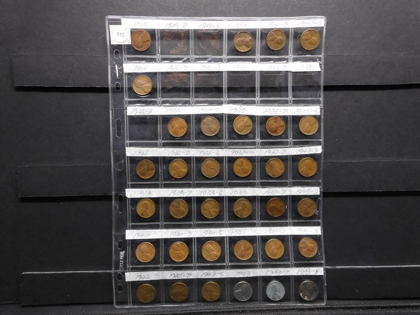Lot of Lincoln Wheat Cents, Mixed Dates in page (1 of 9)