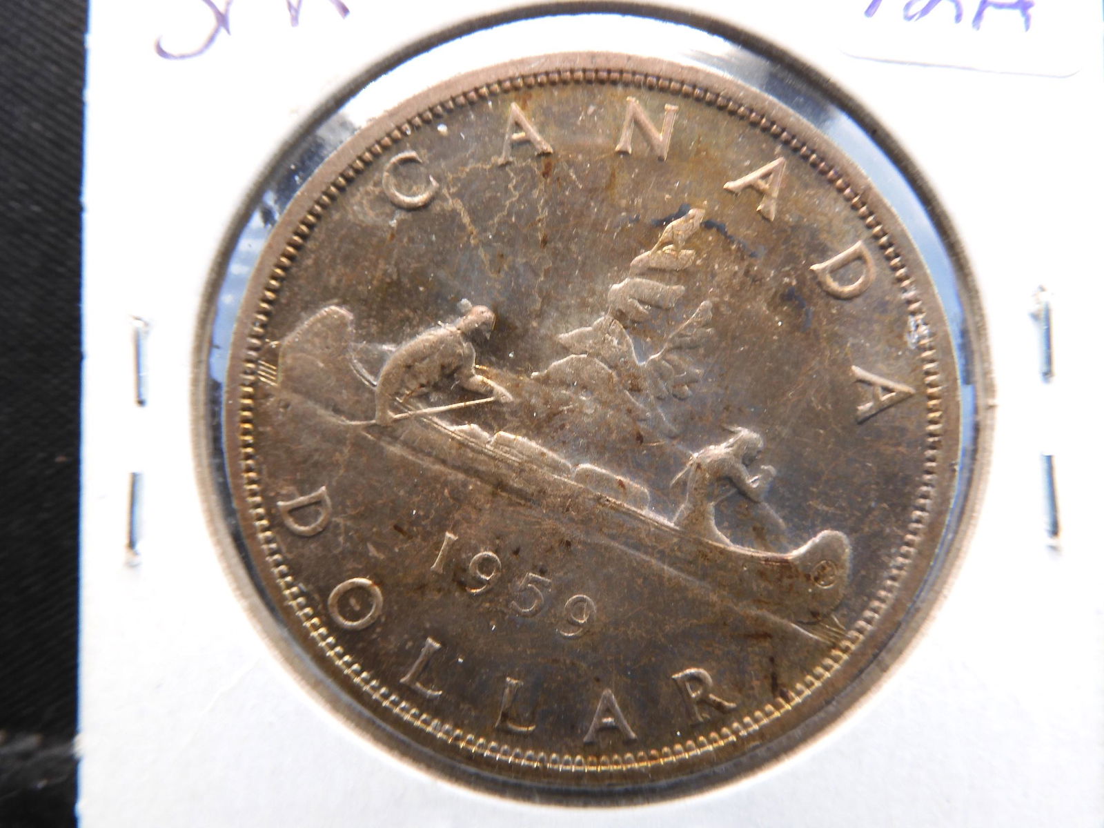 1959 Canada Proof like 64.  Nice and a real toned (1 of 3)