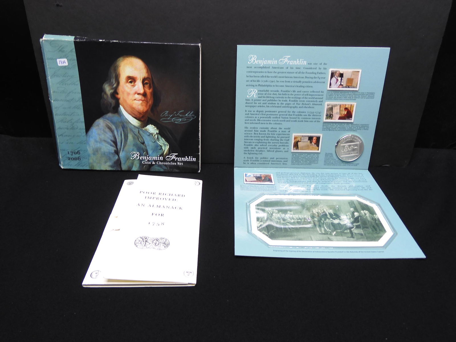 2006 Franklin Coin & Chronicles set.  Includes Franklin (1 of 8)