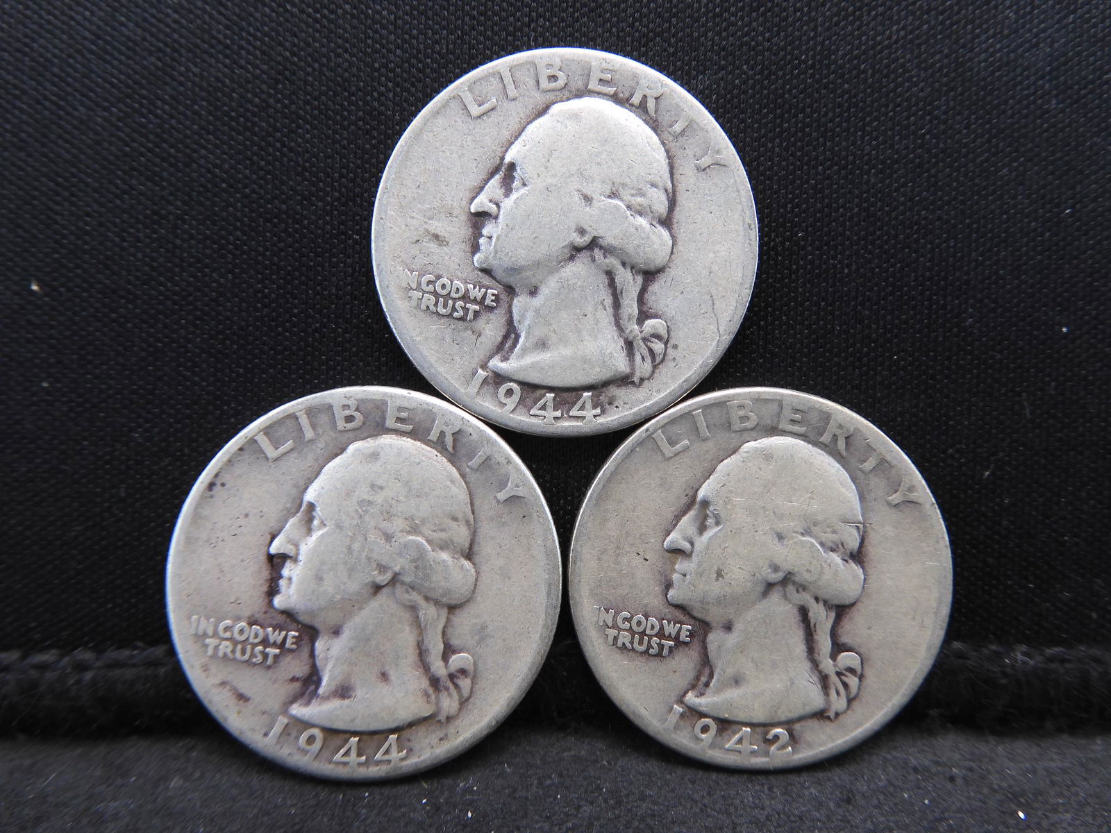1942,44,44 All P Silver Washington Quarters (1 of 2)