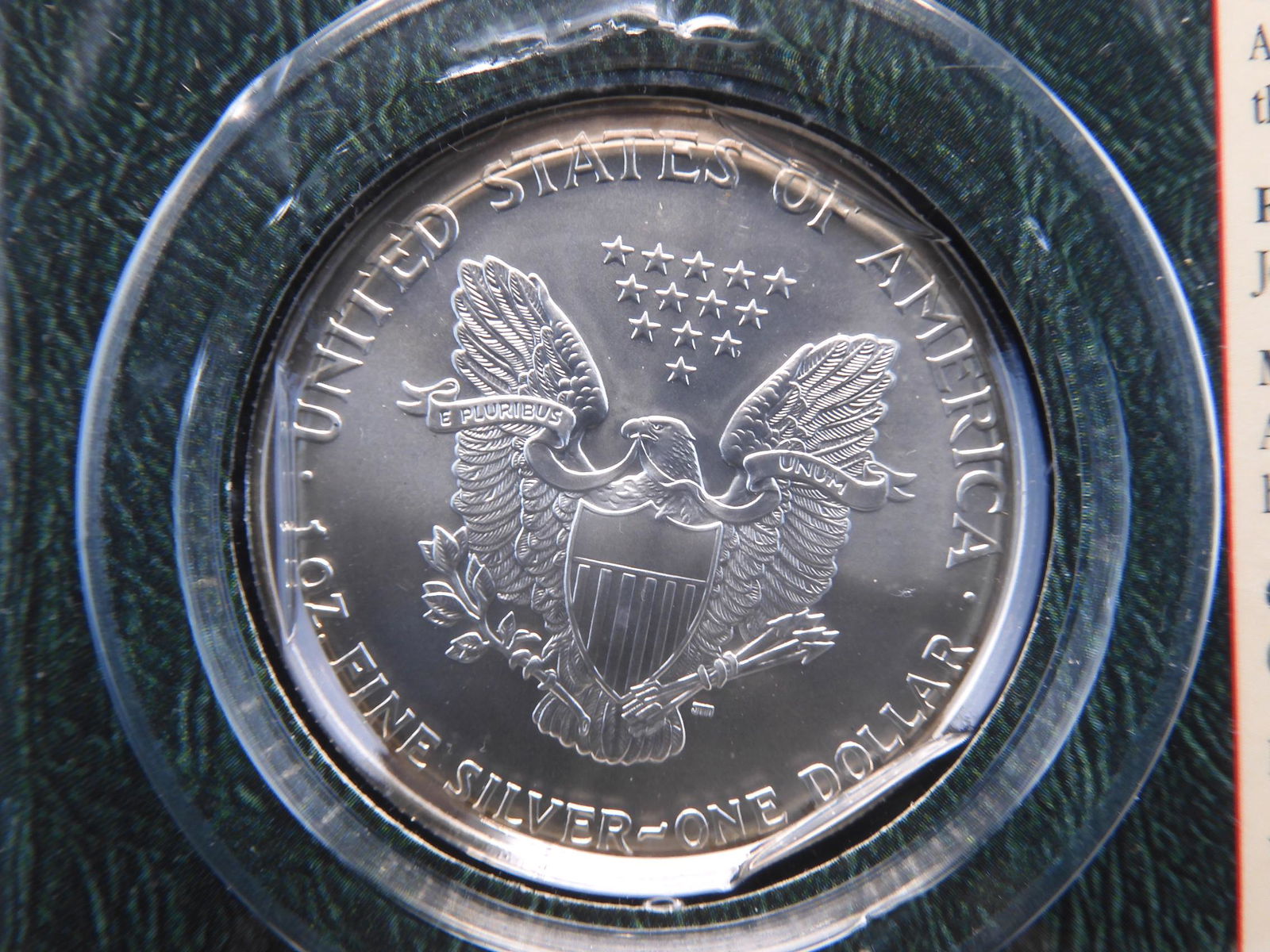 Platinum Plated 2000 5pc Set Statehood Quarter (1 of 4)